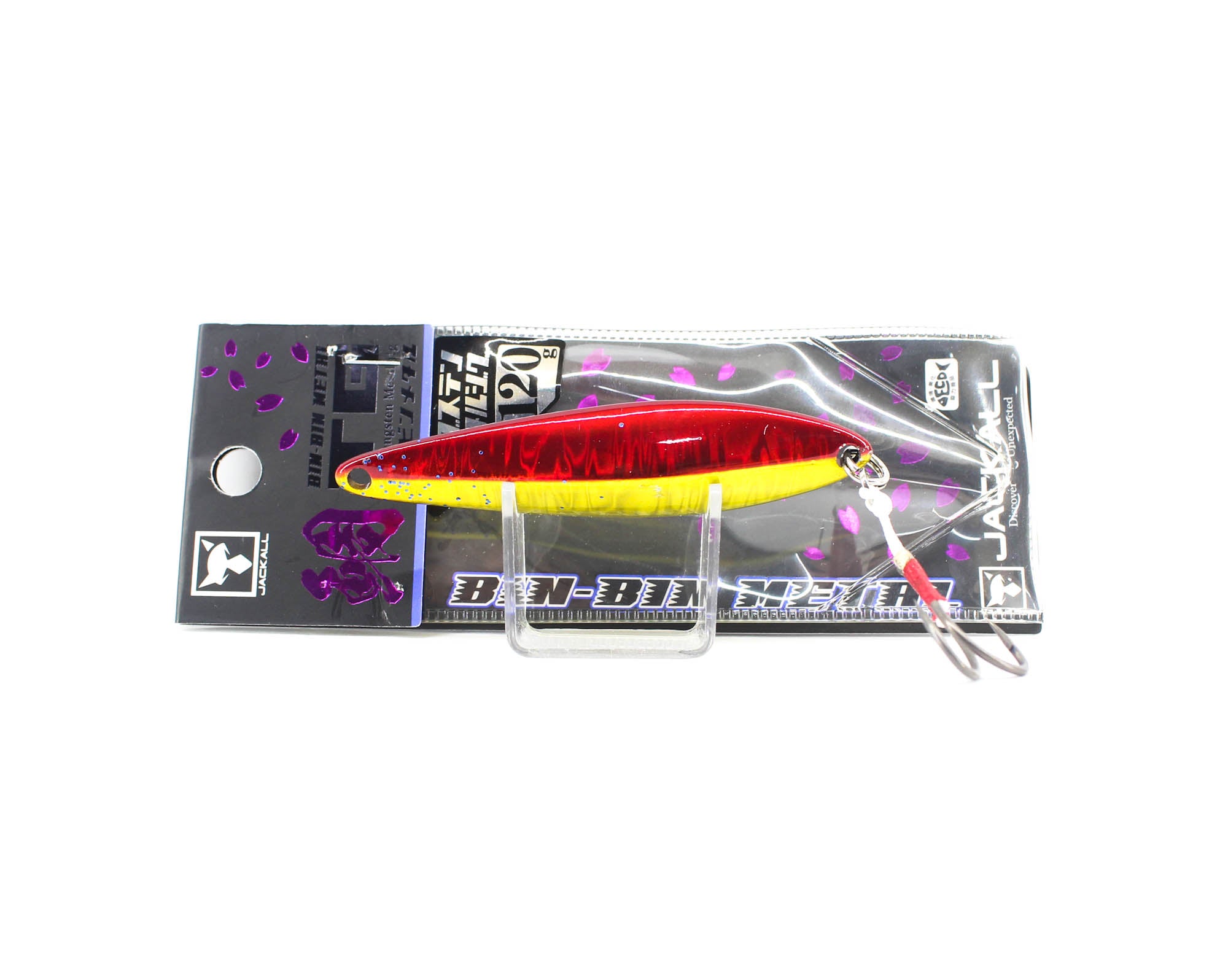 Jackall Metal Jig Bin Bin TG Tungsten 120 grams Red Gold (4824)