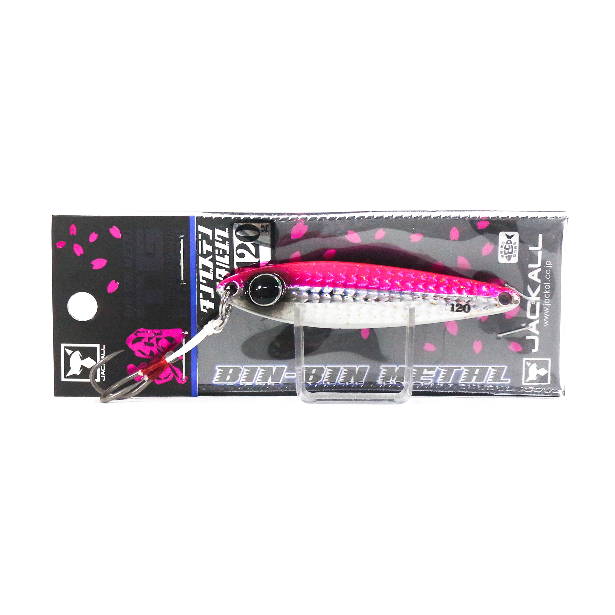 Jackall Metal Jig Bin Bin TG Tungsten 120 grams Micro Pink (4855)