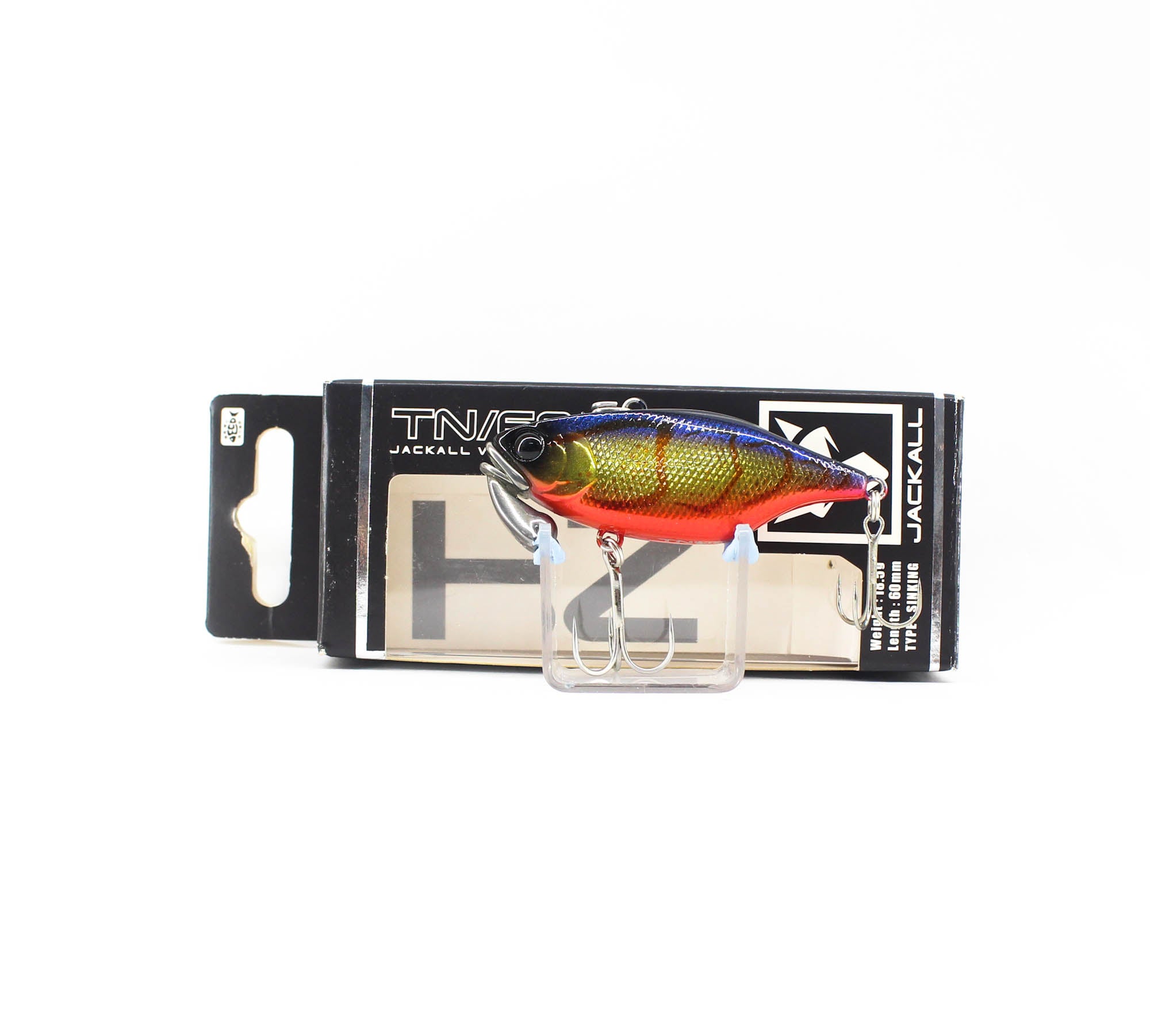 Jackall TN 60 Trigon Vibration Lure HS Impact Red (6279)