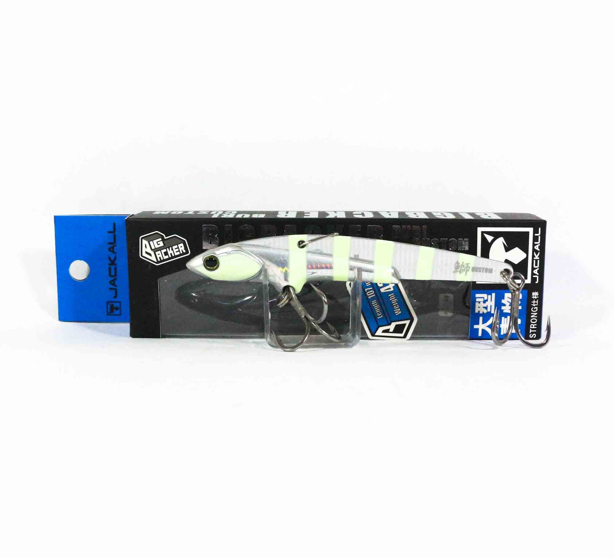 Jackall Big Backer 107 Metal Vibe 43 grams Sinking Lure Glow S (8495)