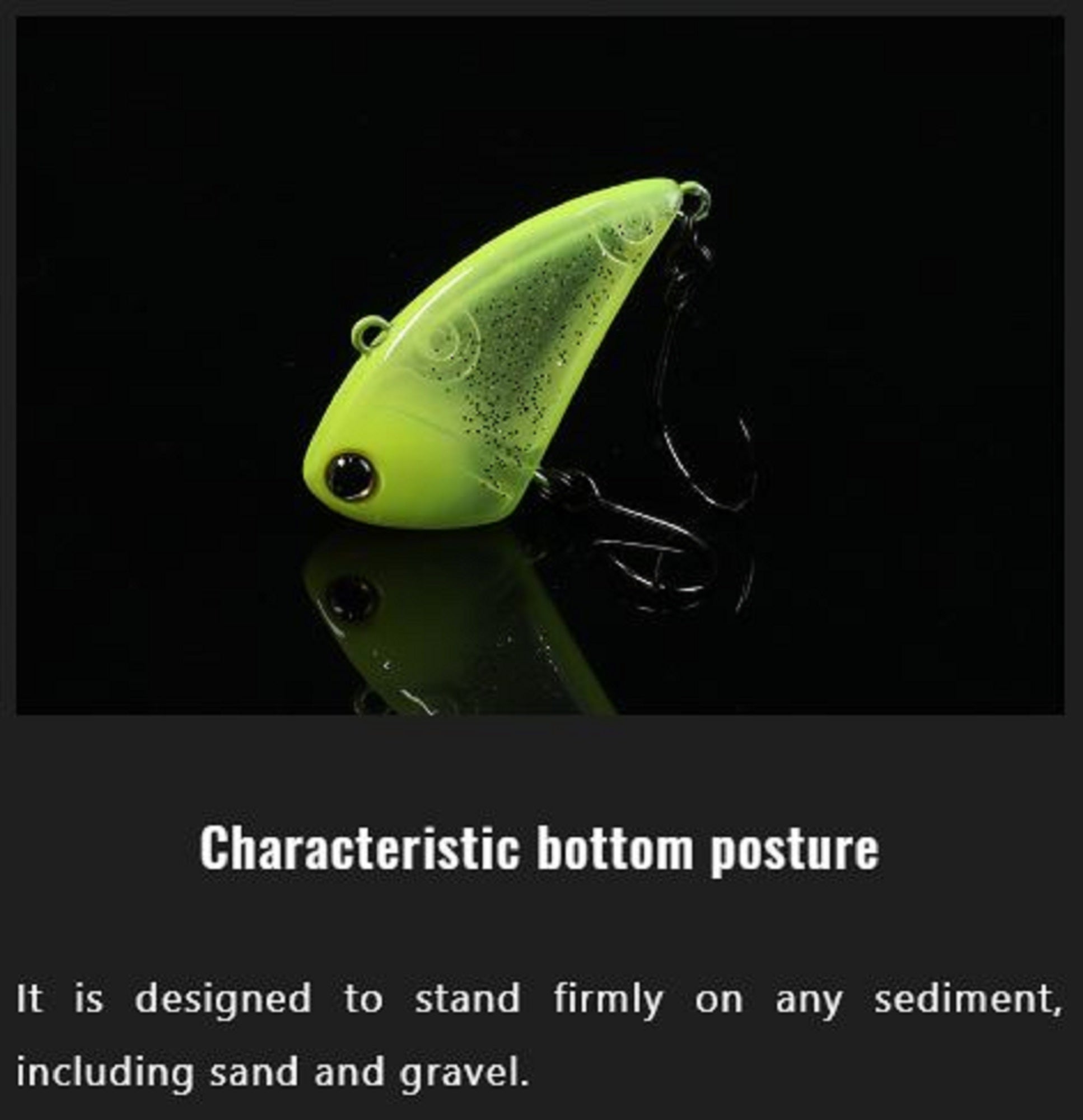 Jackall Timon Chibi Tap Dancer 28 mm Sinking Lure Glow (8532)