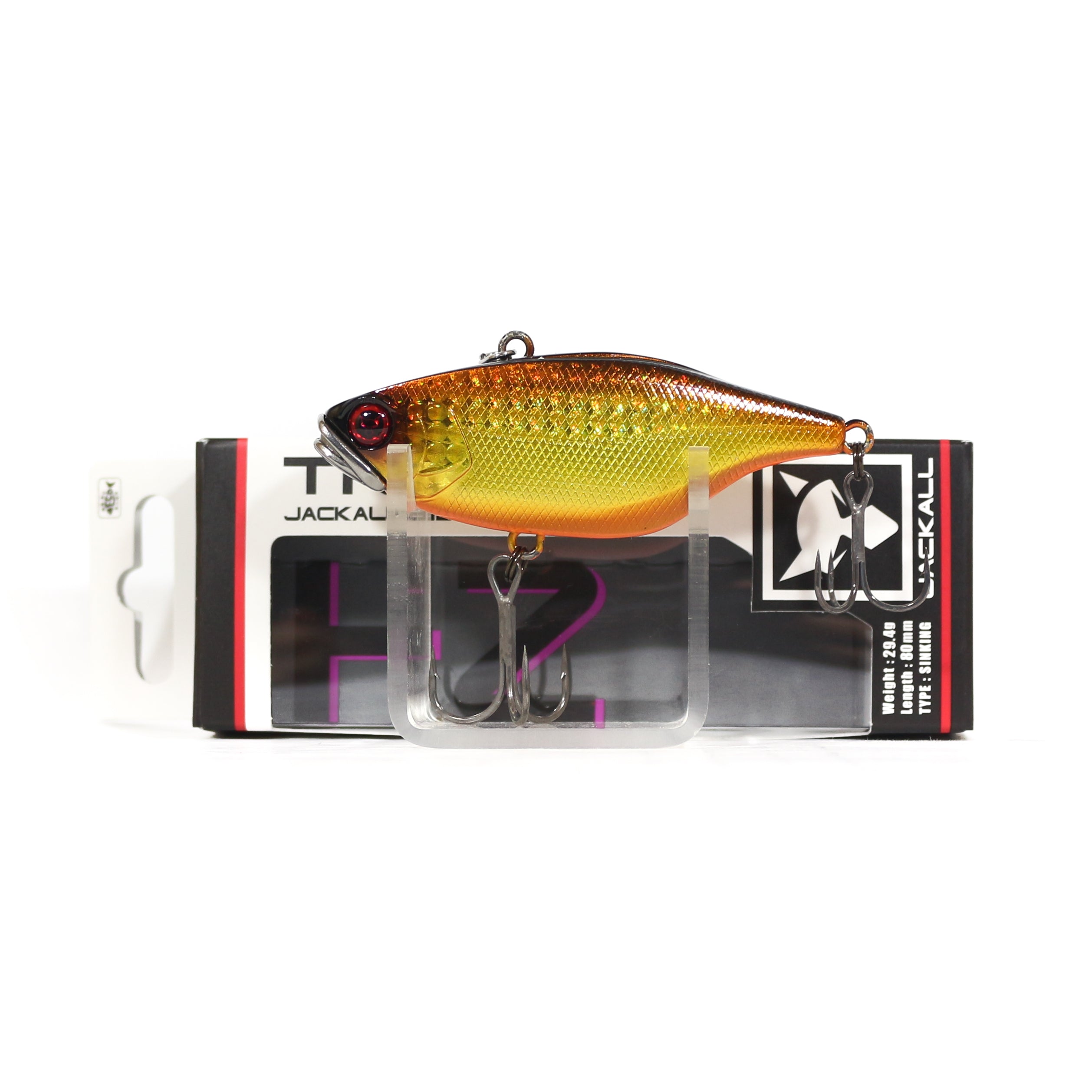 Jackall TN 80 Regular Vibration Lure Double Clutch Gold Black (8761)