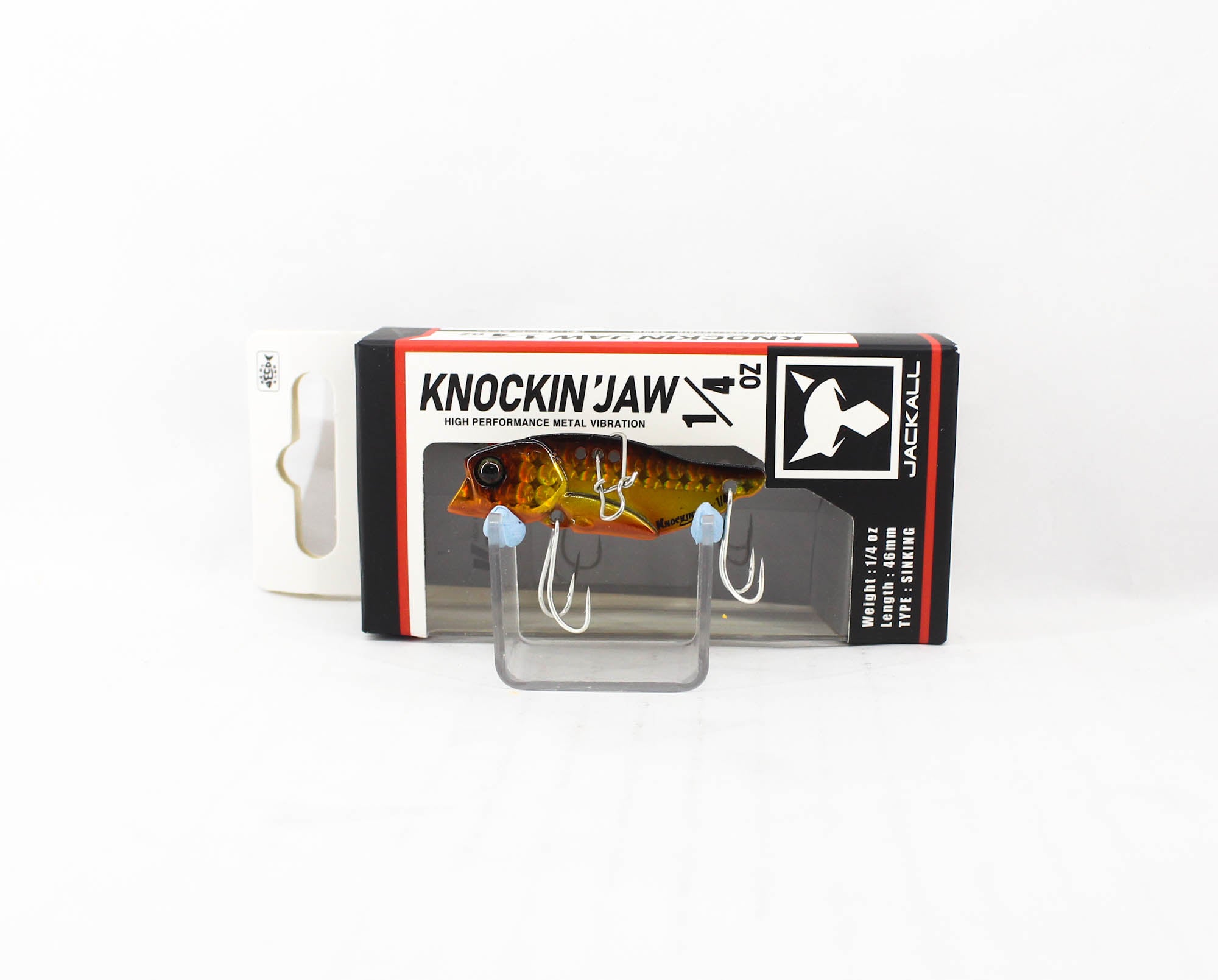 Jackall Knocking Jaw Metal Vibration 1/4 oz 46mm Sinking Lure Blac (8822)