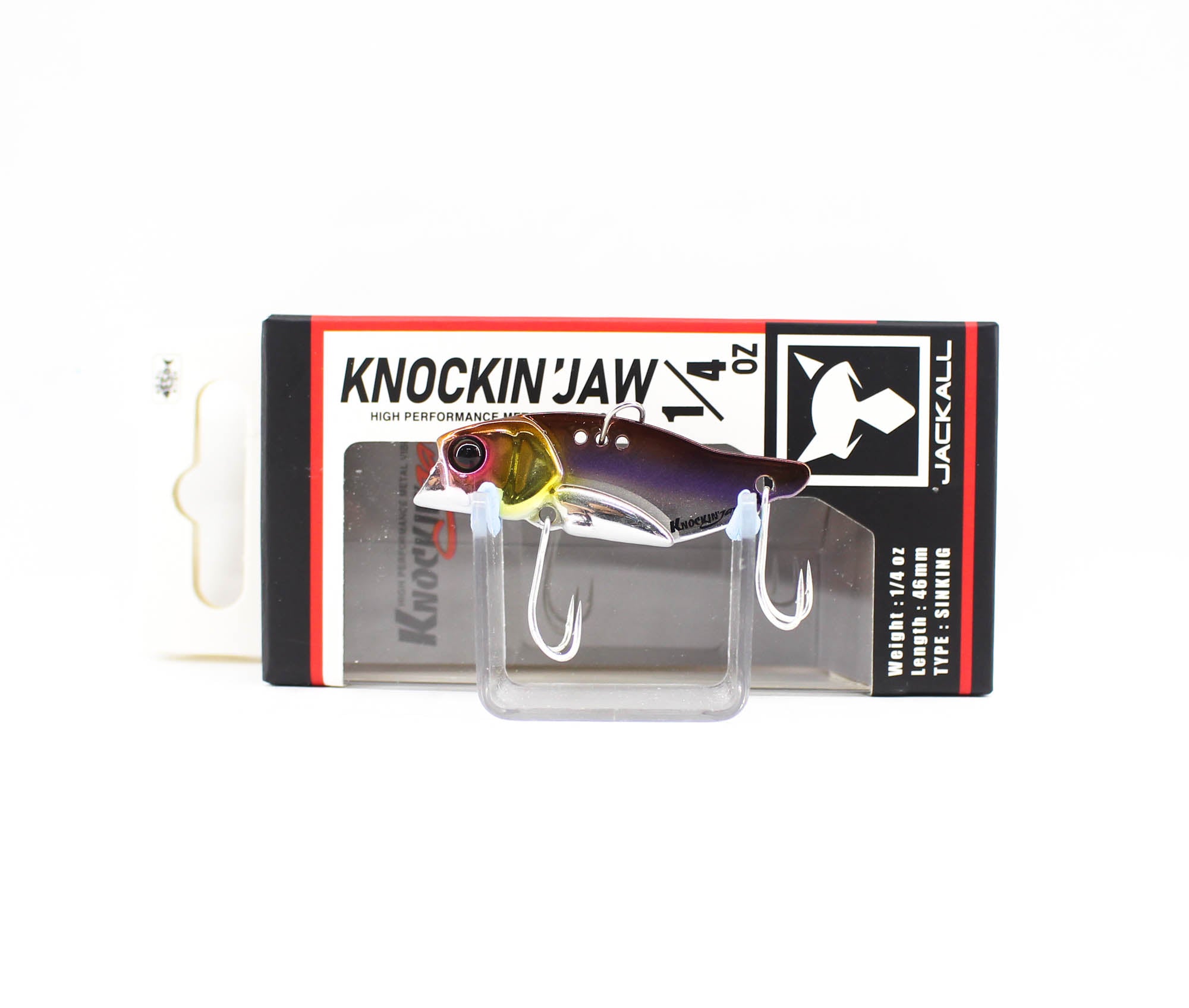 Jackall Knocking Jaw Metal Vibration 1/4oz 46mm Sinking Lure Wakasag (8860)
