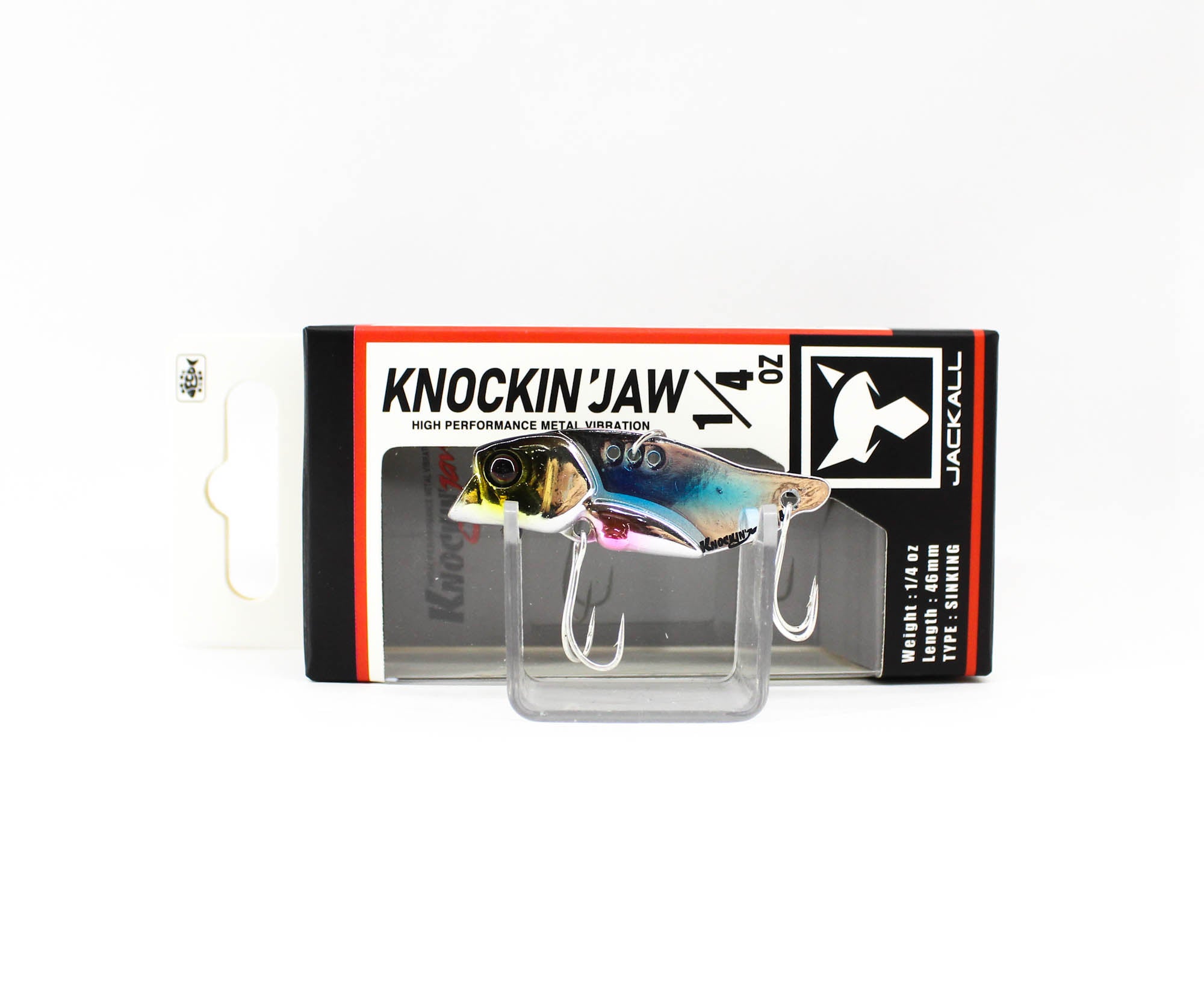 Jackall Knocking Jaw Metal Vibration 1/4oz 46mm Sinking Lure Hiuo (8877)