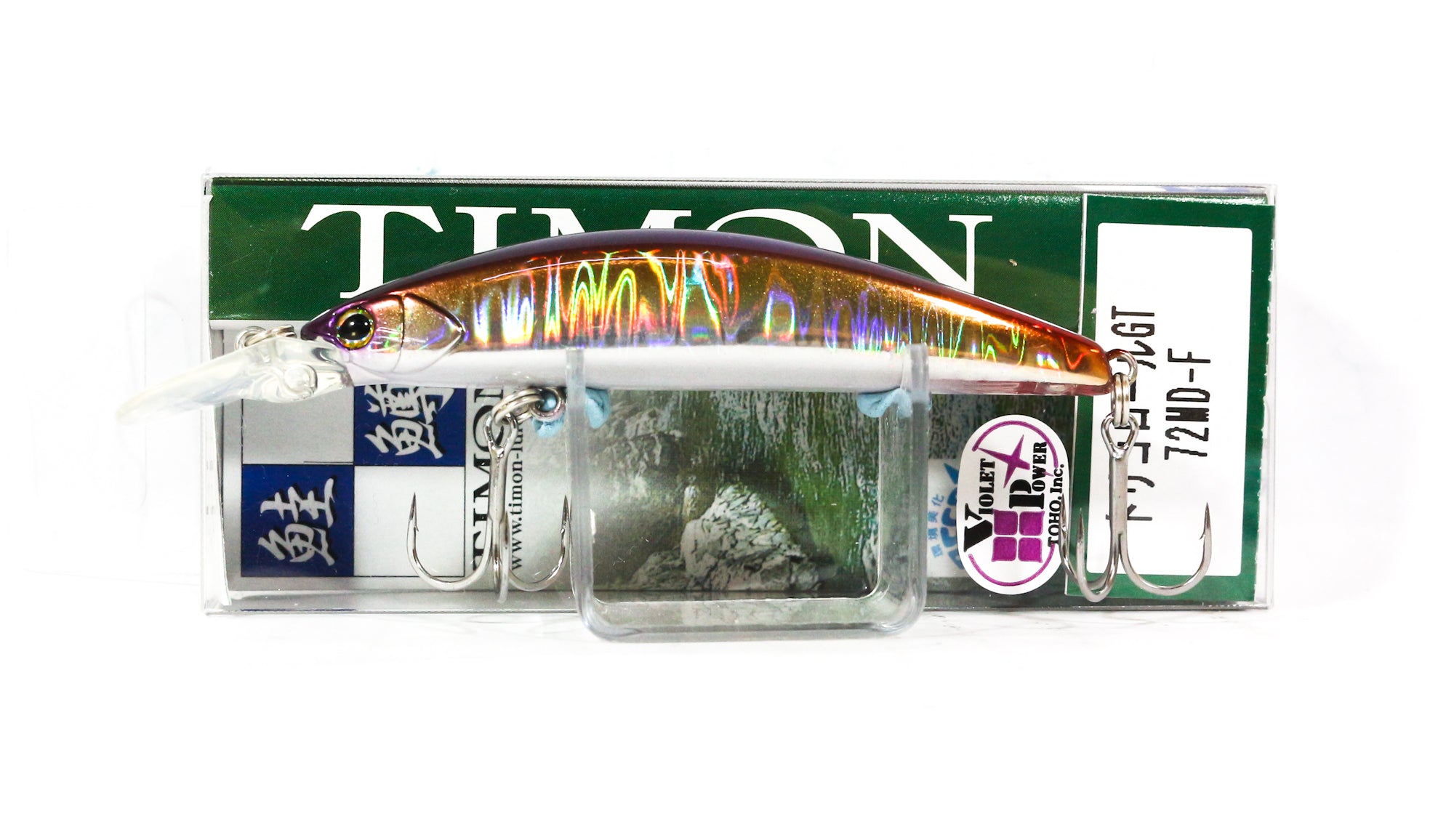 Jackall Timon Tricoroll GT 72 MD-F Floating Lure Kitamura Gp Flash (0016)