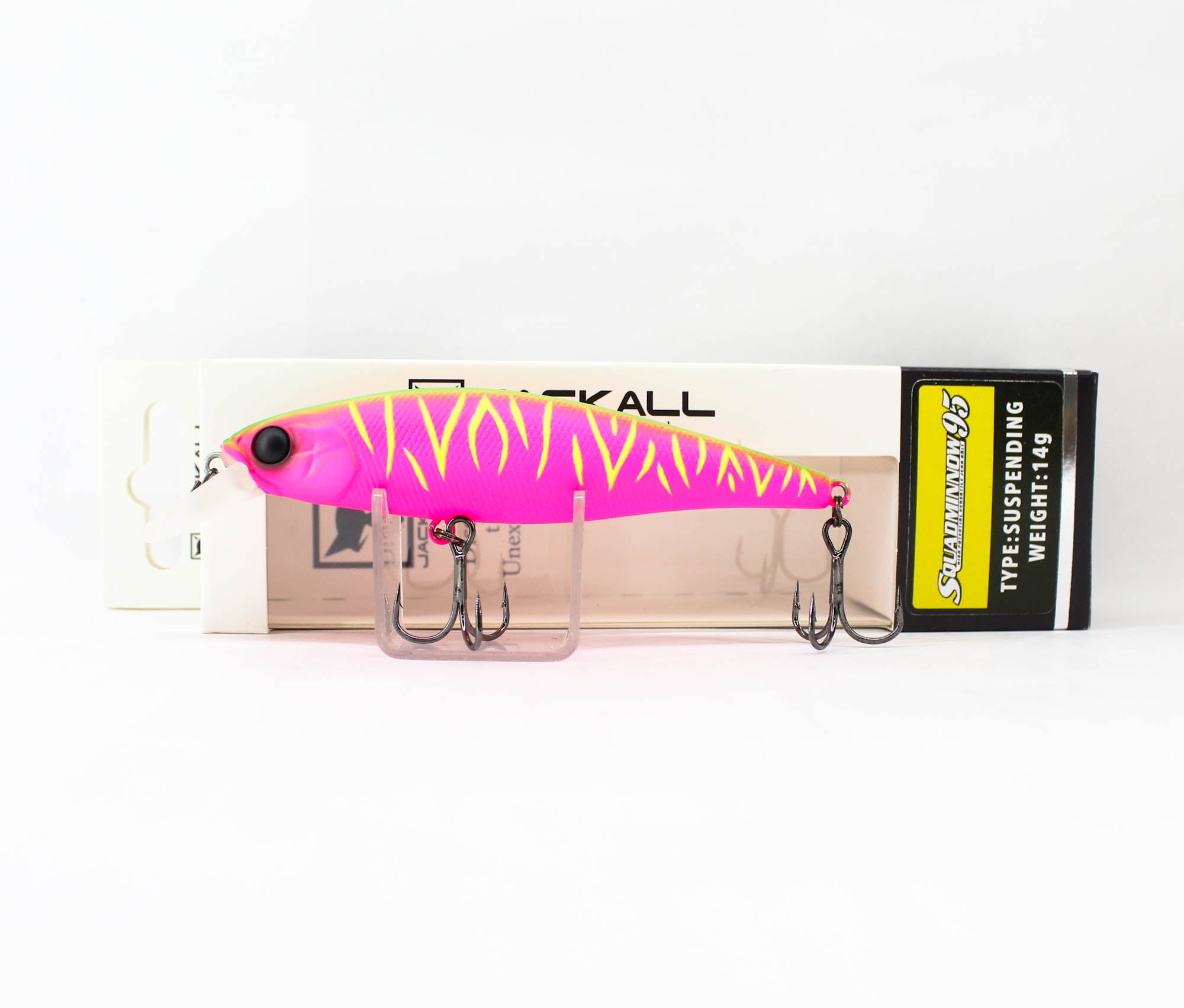 Jackall Squad Minnow 95SP Suspend Lure Dragon Fruit Mat Tiger (1136)