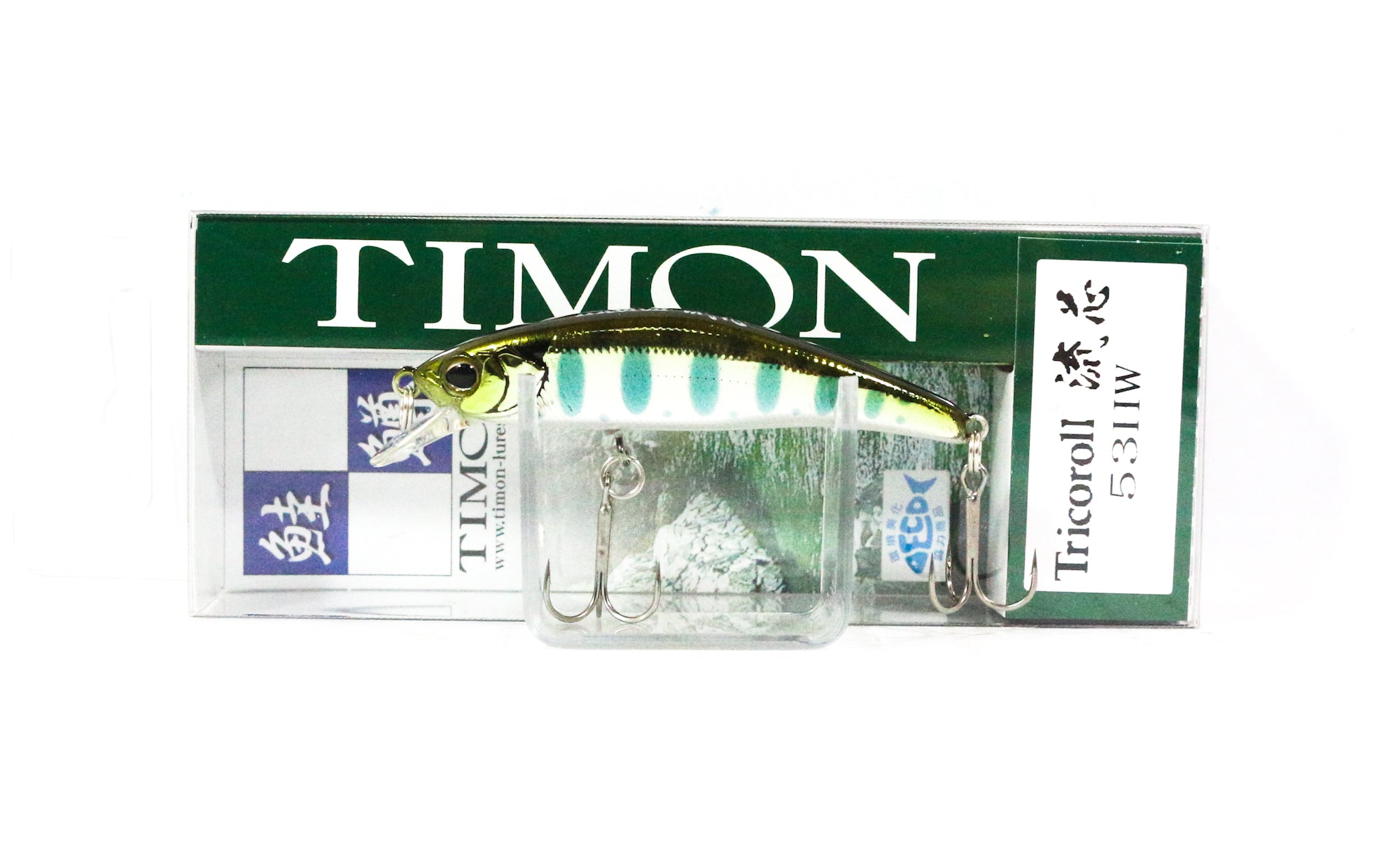 Jackall RGM Tricoroll Ryushin 53 HW Sinking Lure Silver Yamame (1167)