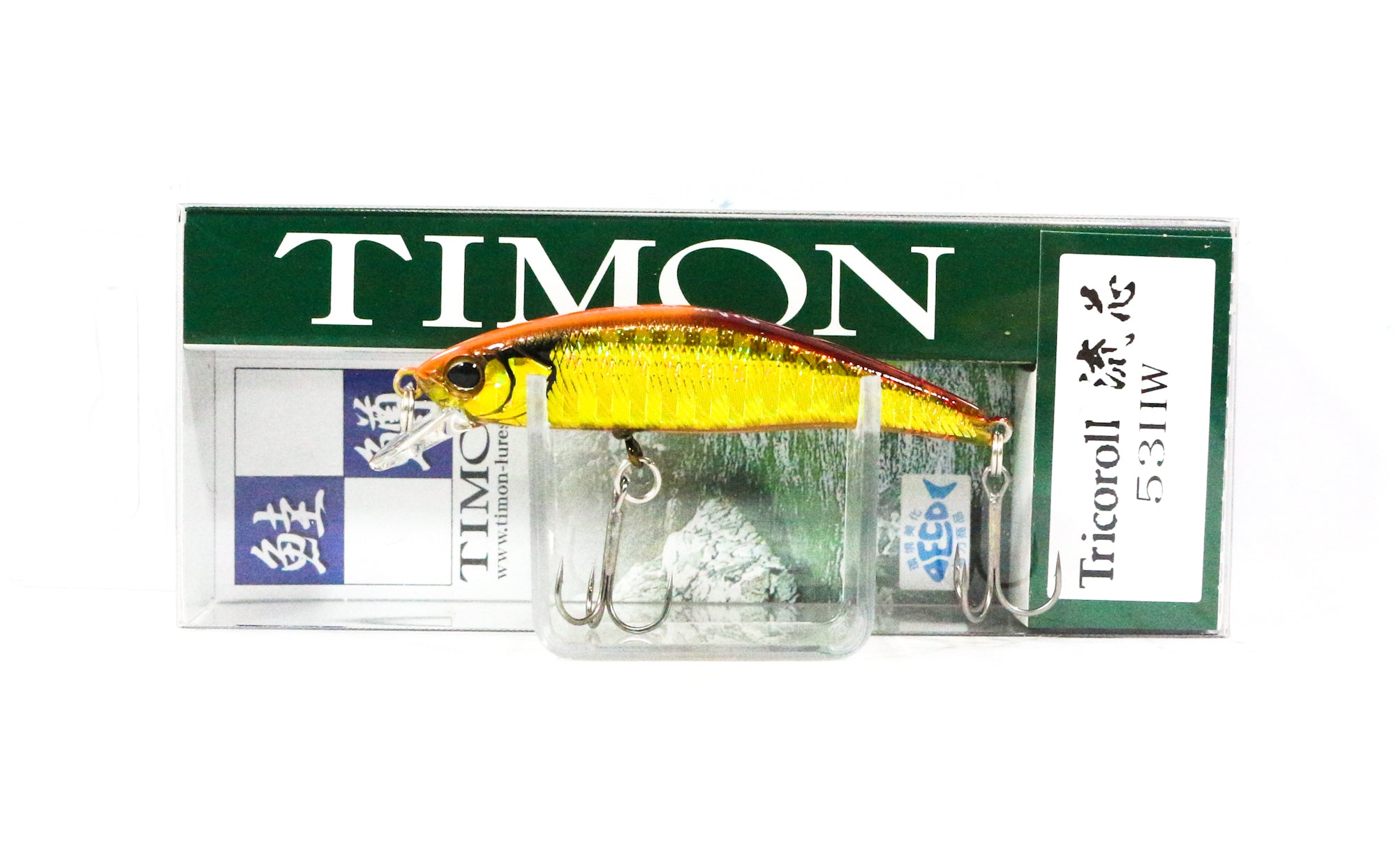 Jackall RGM Tricoroll Ryushin 53 HW Sinking Lure Sight Red & Gold (1228)