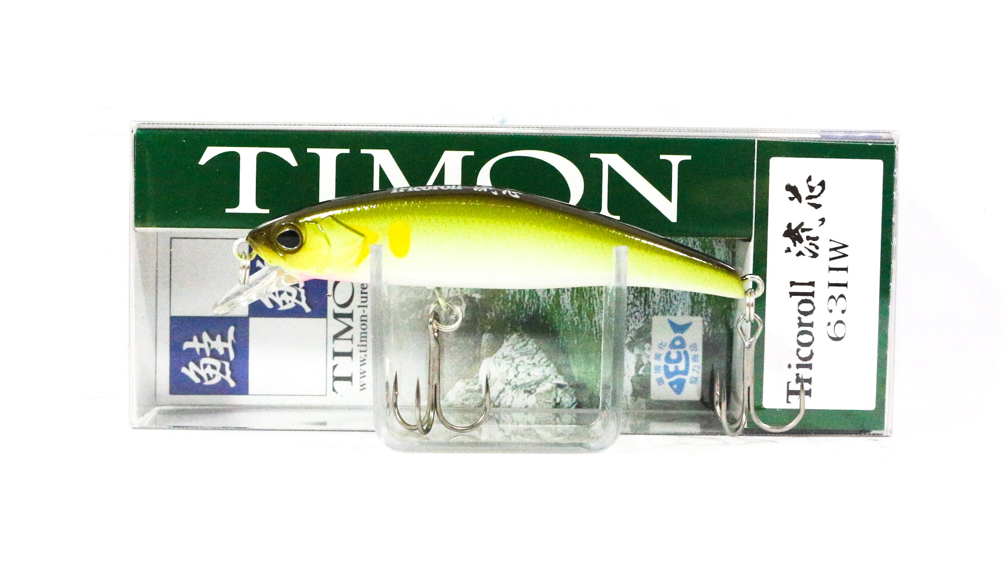 Jackall Timon Tricoroll Ryushin 63 HW Sinking Lure Pearl Ayu (1297)