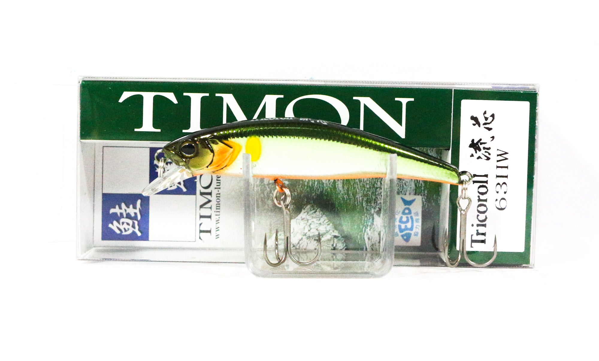 Jackall Timon Tricoroll Ryushin 63 HW Sinking Lure HL Flash Ayu (1358)
