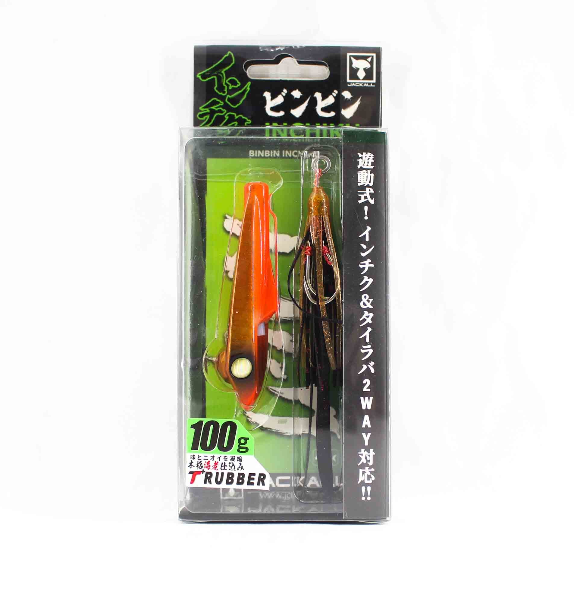 Jackall Bin Bin Inchiku 100 Grams Orange Red (2522)