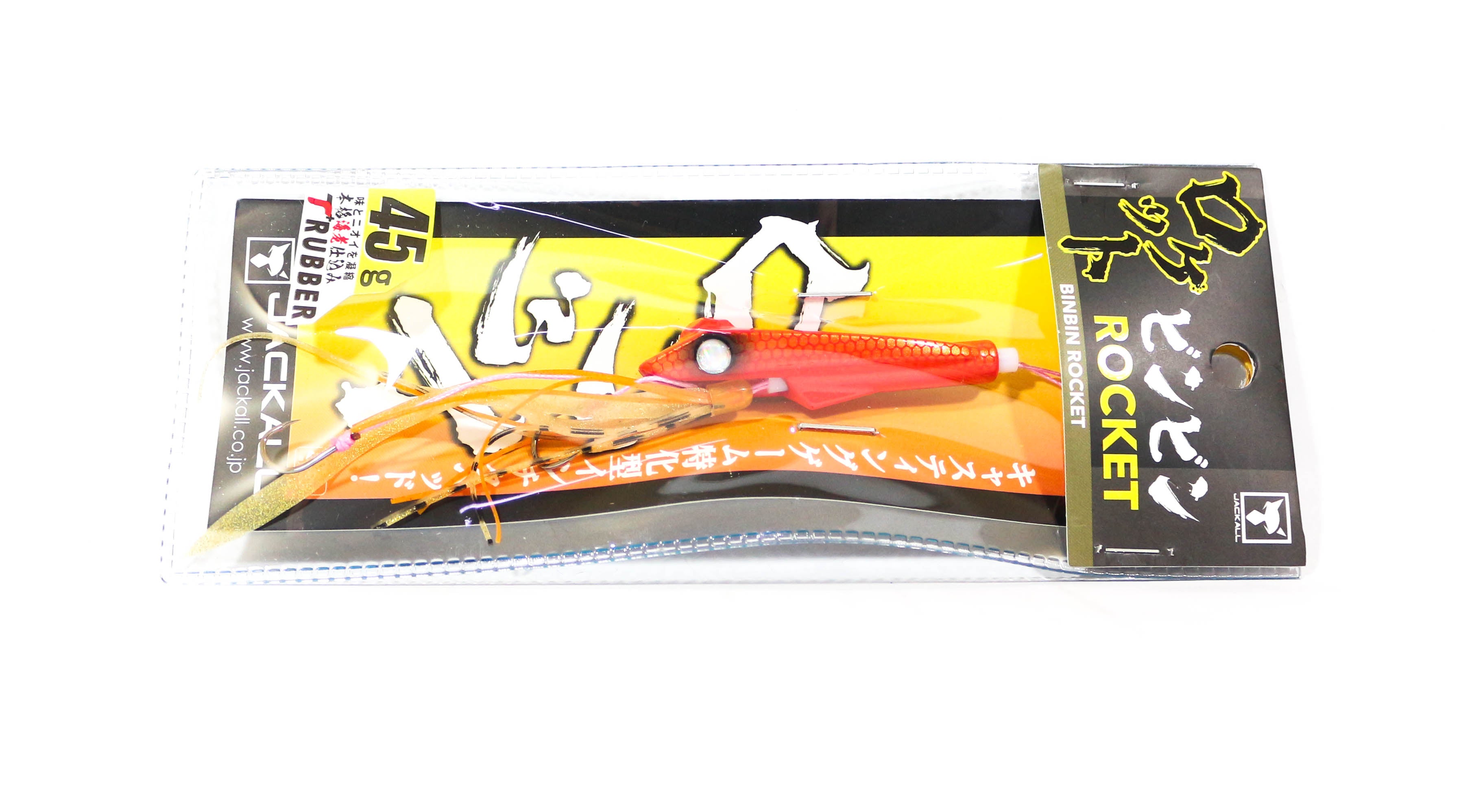 Jackall Bin Bin Rocket 45 grams Inchiku Spark Red Ikanago (3888)