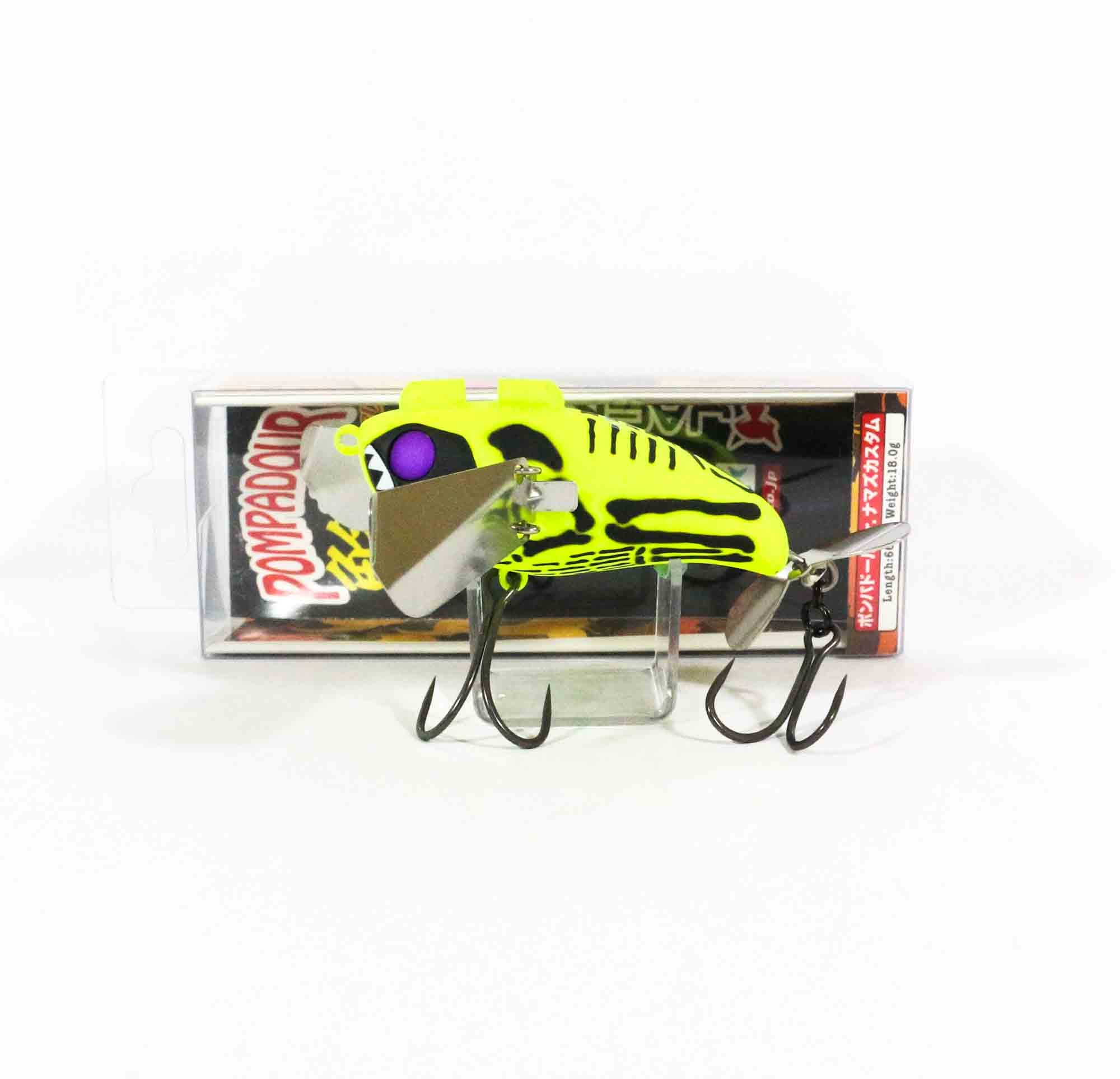 Jackall Pompadour Jr 66 mm 18 grams Floating Lure BC Frog Bone (3970)