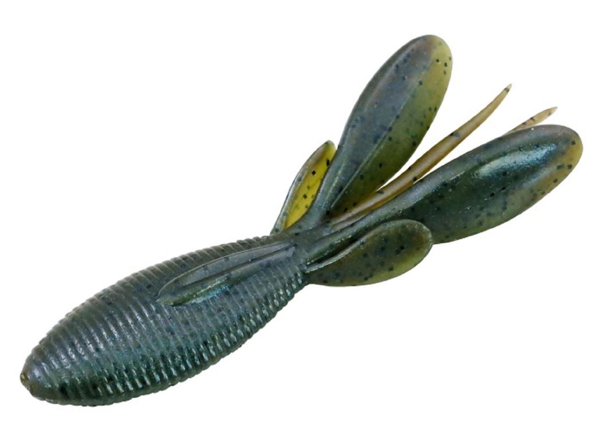 Jackall Soft Lure Fivoss 3 Inch 6 pcs Green Pumpkin Blue Magic (5691)