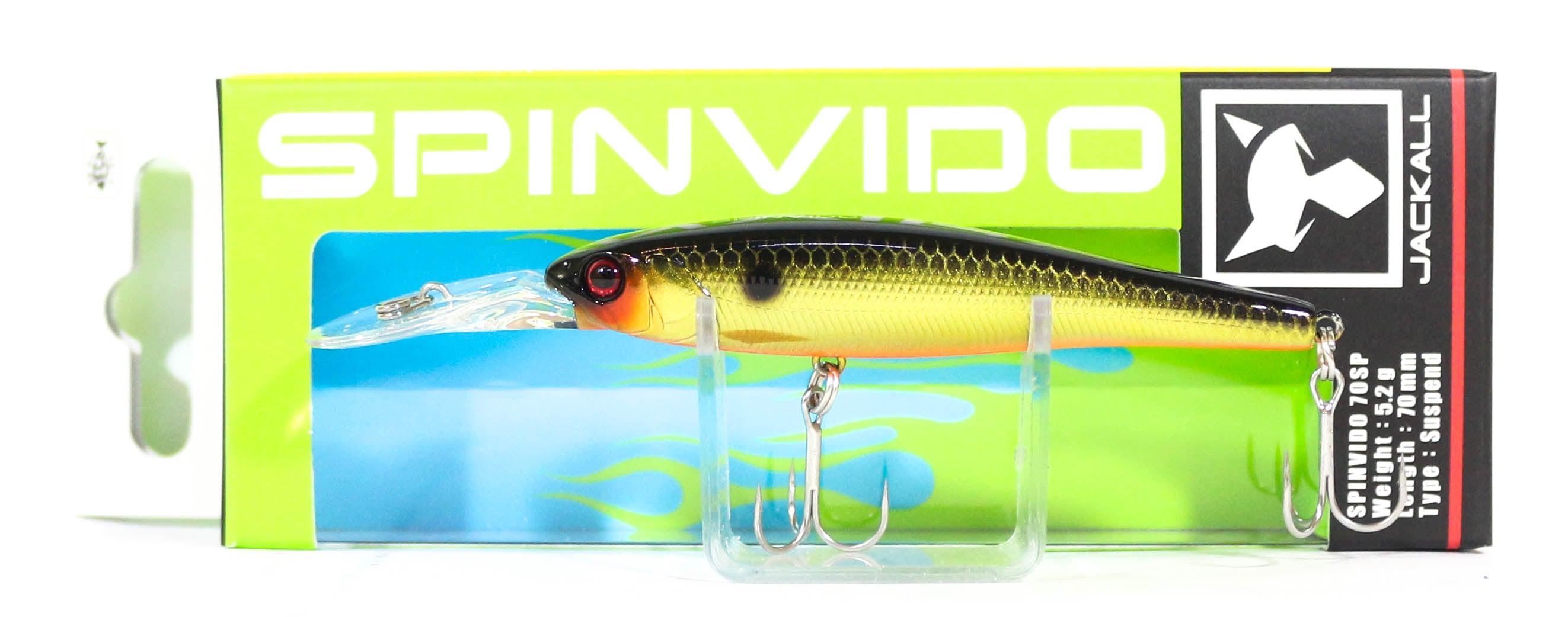 Jackall Spinvido 70SP Suspend Lure Maruhata Champagne Gold (6759)