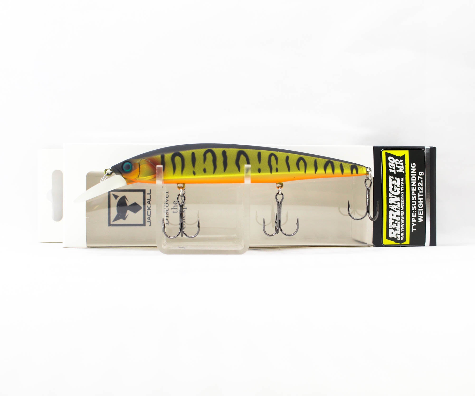 Jackall Rerange 130SP MR Suspend Lure Mat Gold Tiger (7602)