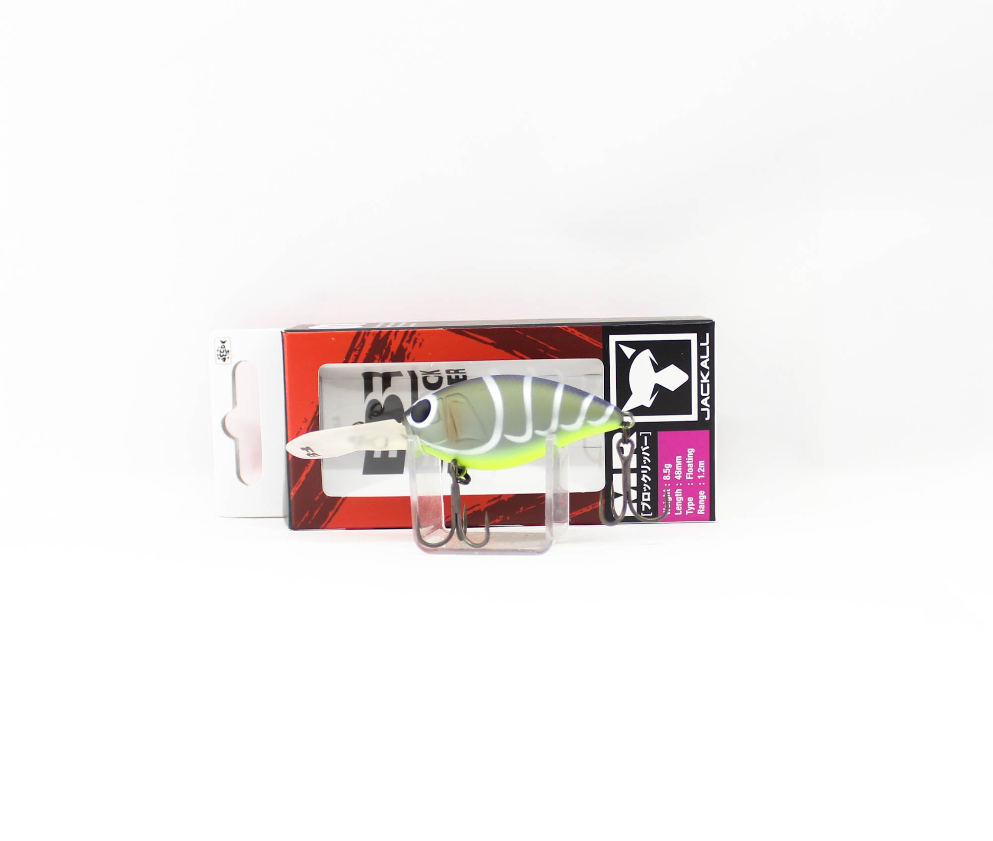 Jackall Block Ripper 48 Mr Floating Lure Babataku Gogan Craw (9323)