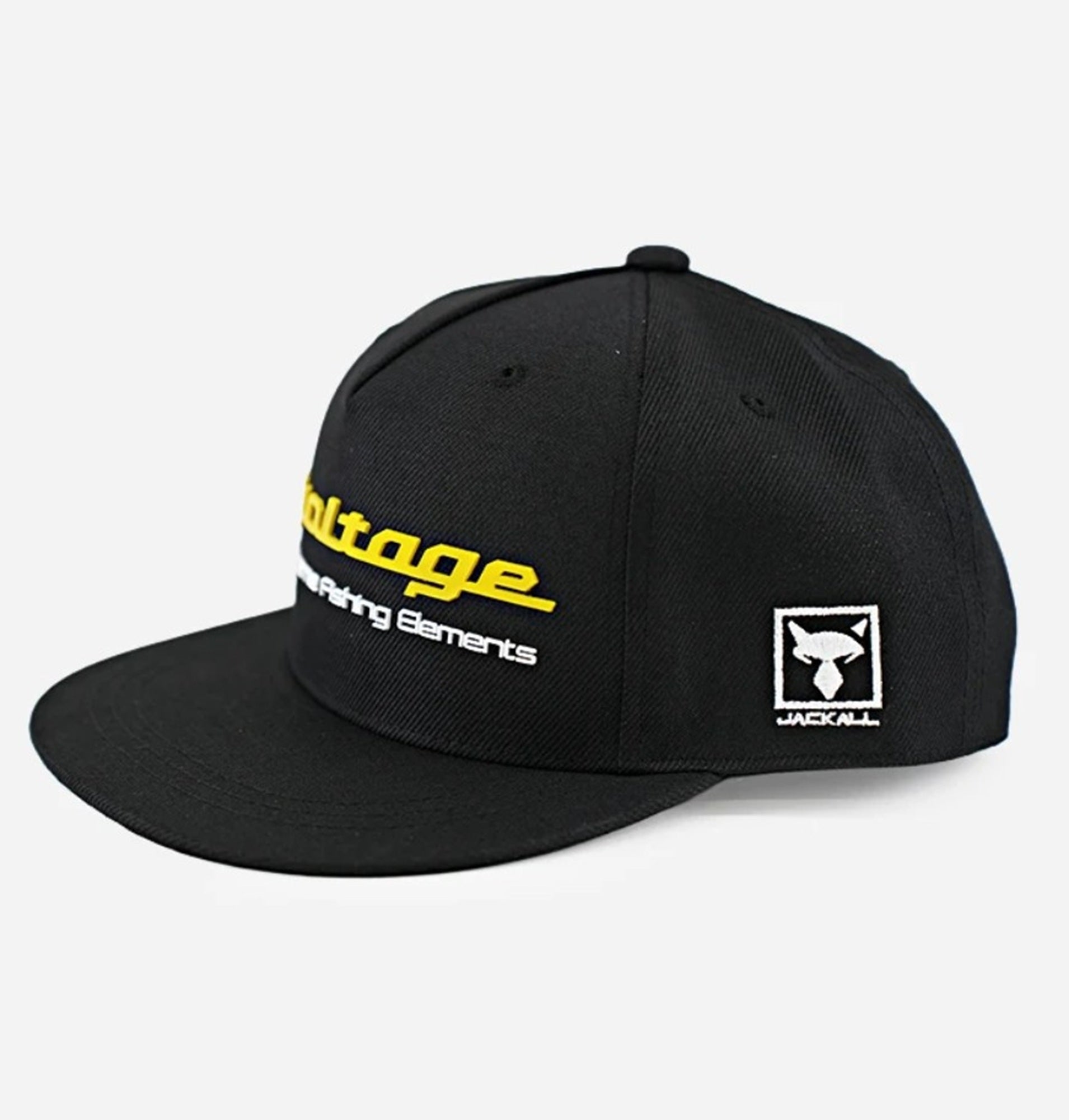 Jackall Cap Revoltage Flat Cap Black (9507)