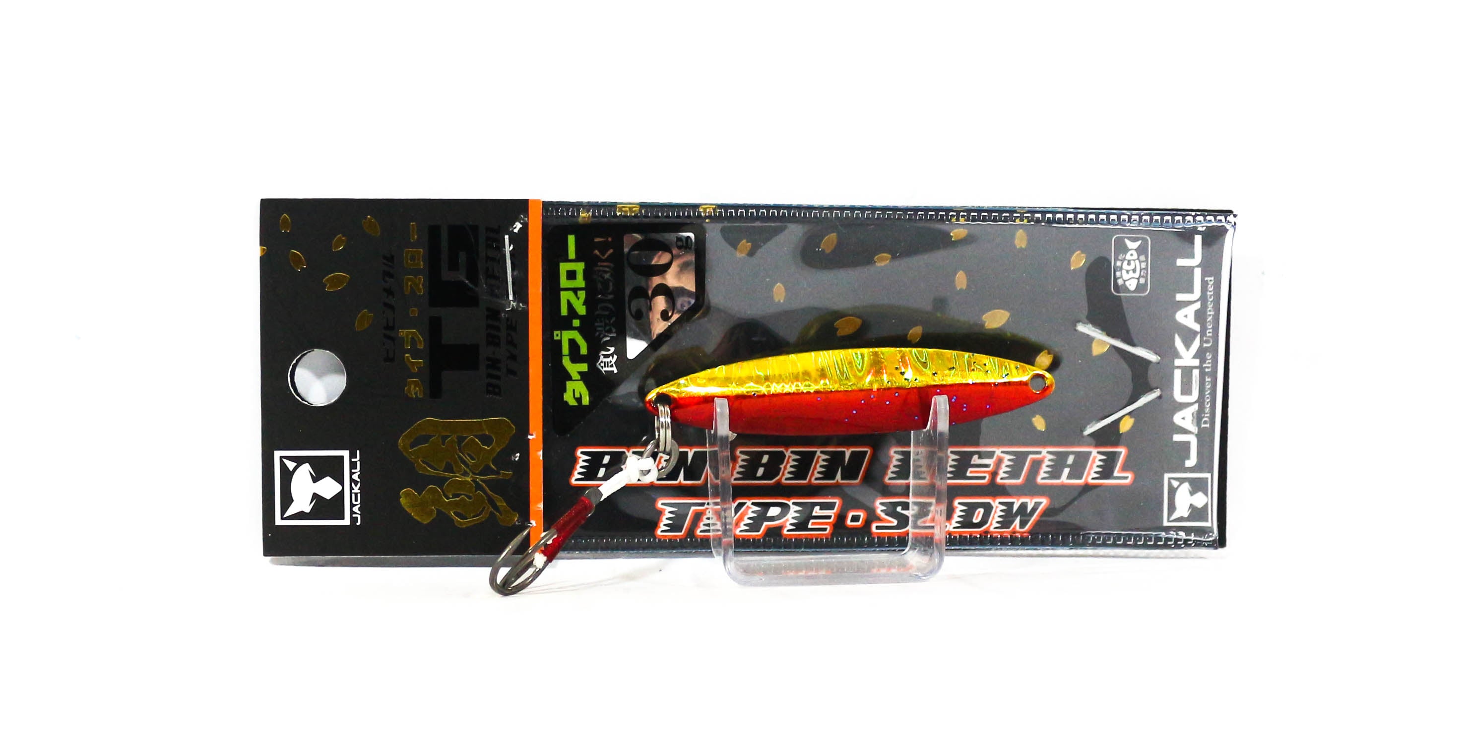 Jackall Metal Jig Bin Bin TG Type Slow Tungsten 30 grams Red Gold (9675)