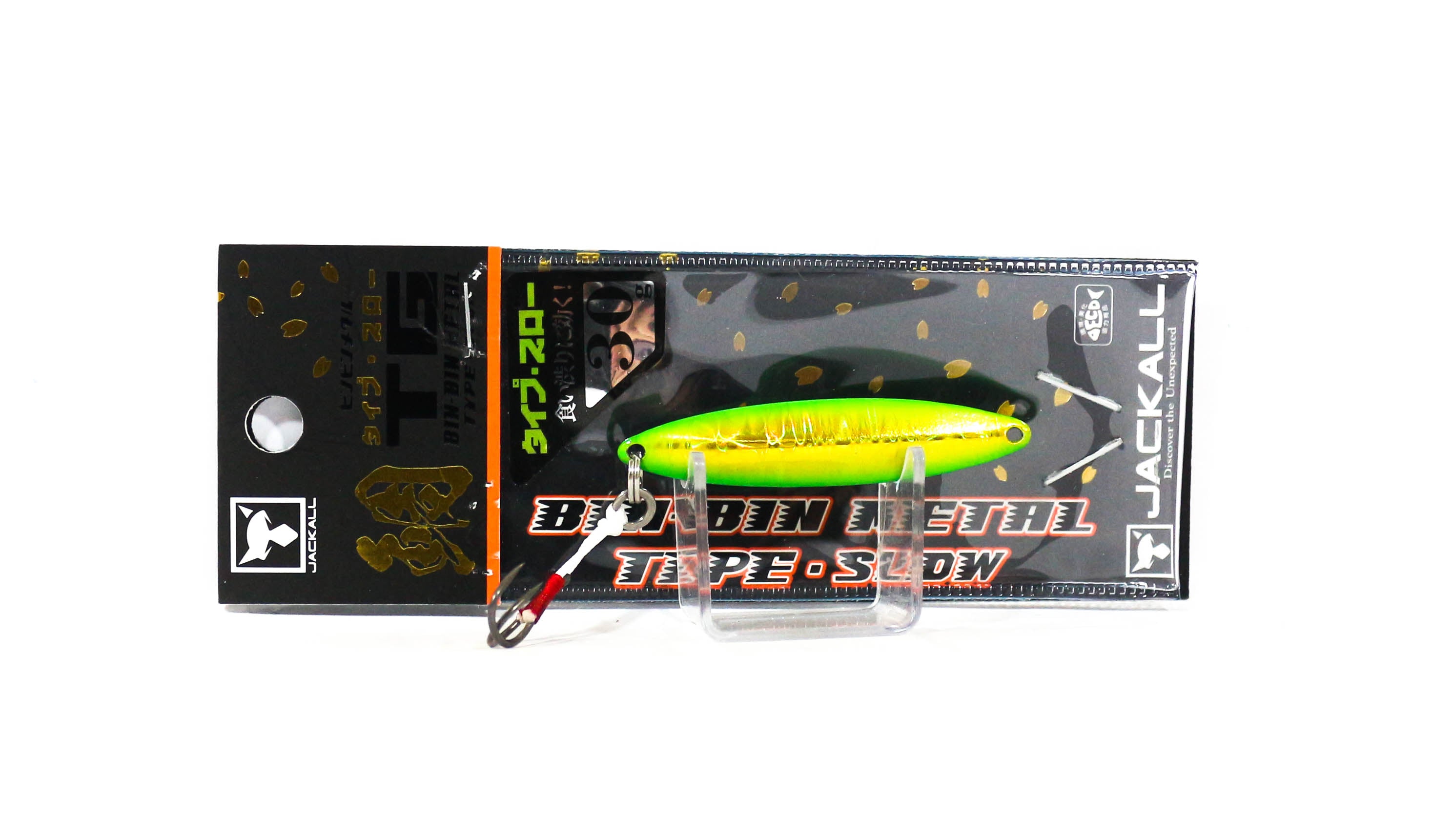Jackall Metal Jig Bin Bin TG Type Slow Tungsten 30 grams Gold Glow (9712)