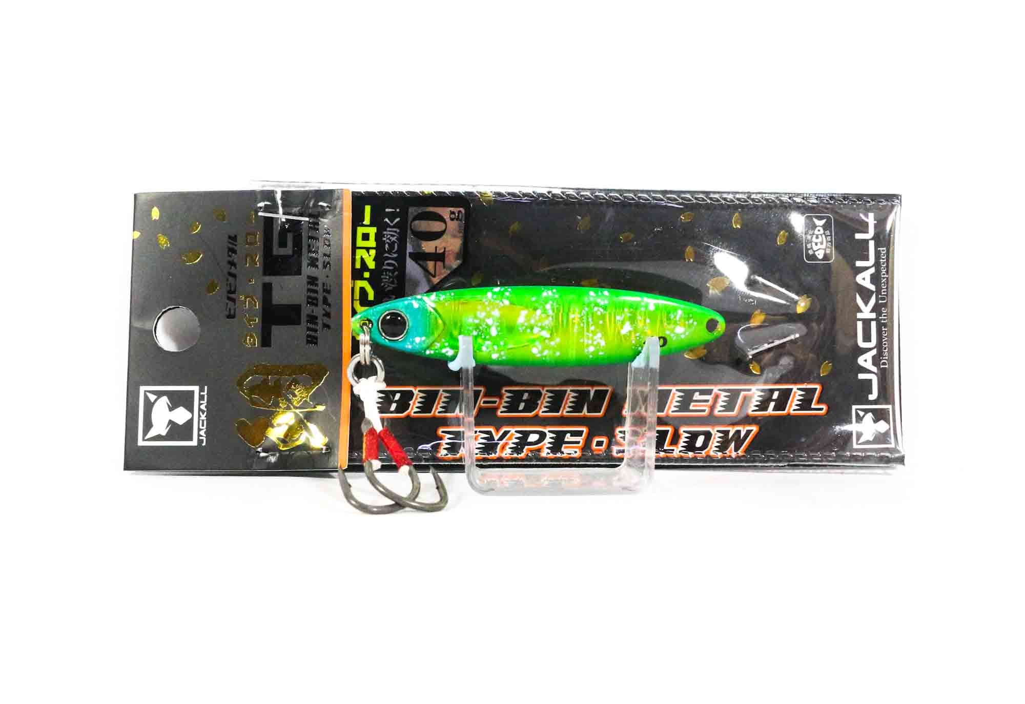 Jackall Metal Jig Bin Bin TG Type Slow Tungsten 40 grams Gold Glow (9798)