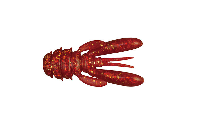 Jackall Soft Lure Good Meal Craw 1.5 Inches Red Gold Flake (0817)