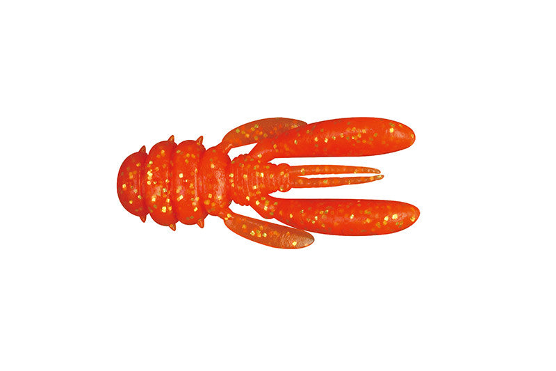 Jackall Soft Lure Good Meal Craw 1.5 Inches Orange Gold Flake (0824)