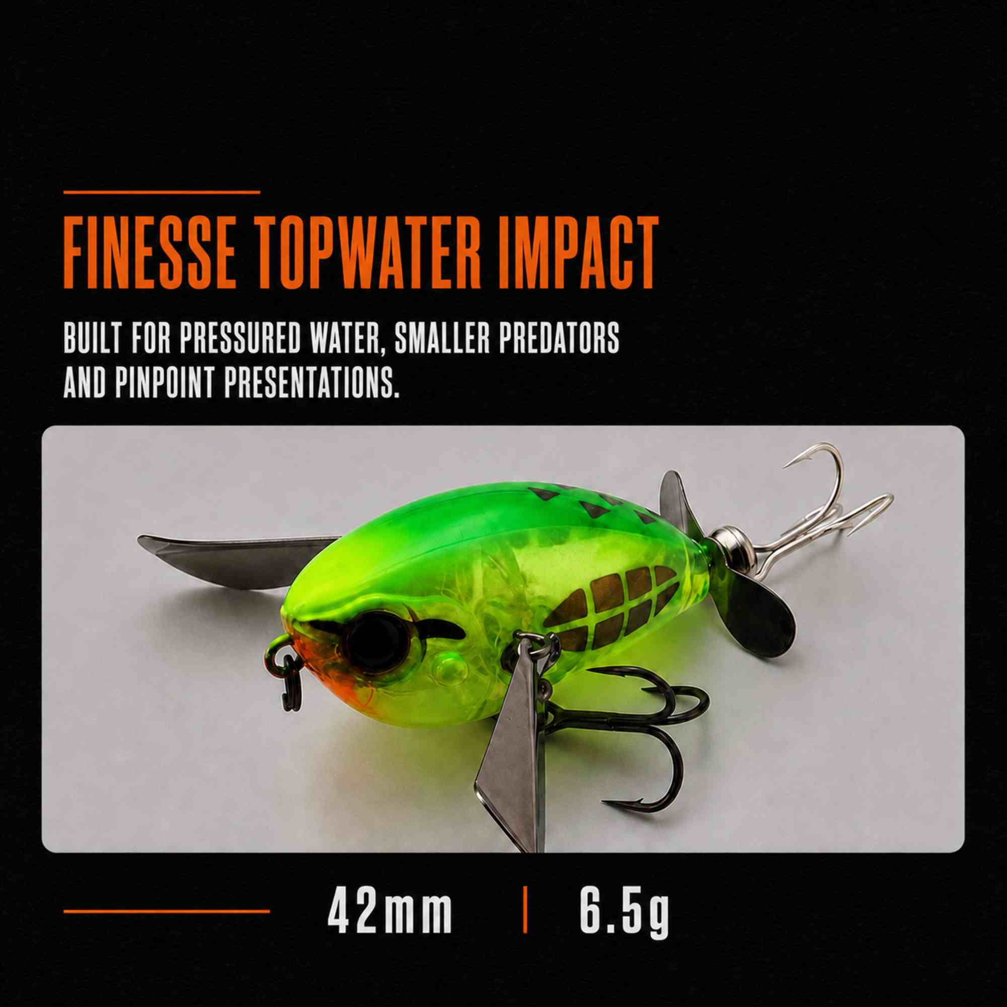 Jackall Pompadour Micro 42mm 6.5 grams Floating Lure Dokunashi Suzum (1012)