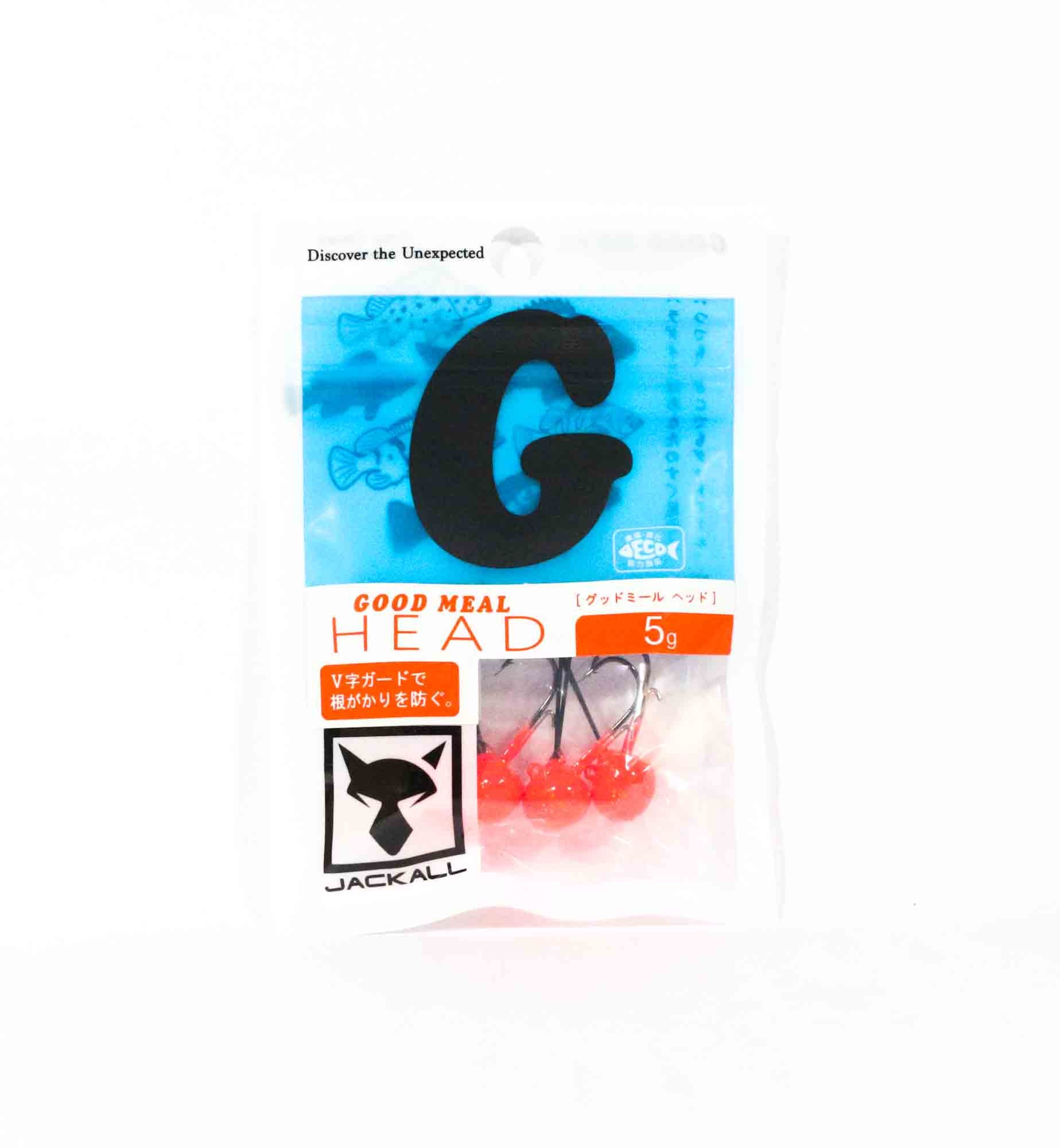 Jackall Jighead Good Meal Head 5 grams Red Gold (2125)