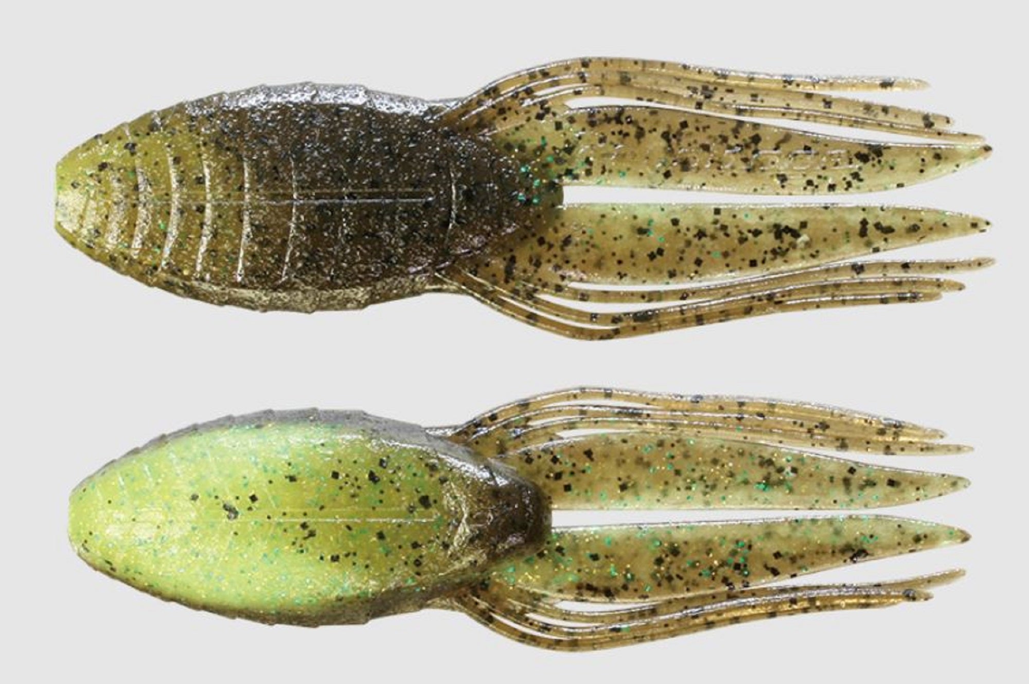 Jackall Soft Lure RV-Drift Craw 4 Inch Green Pumpkin Chart (2460)