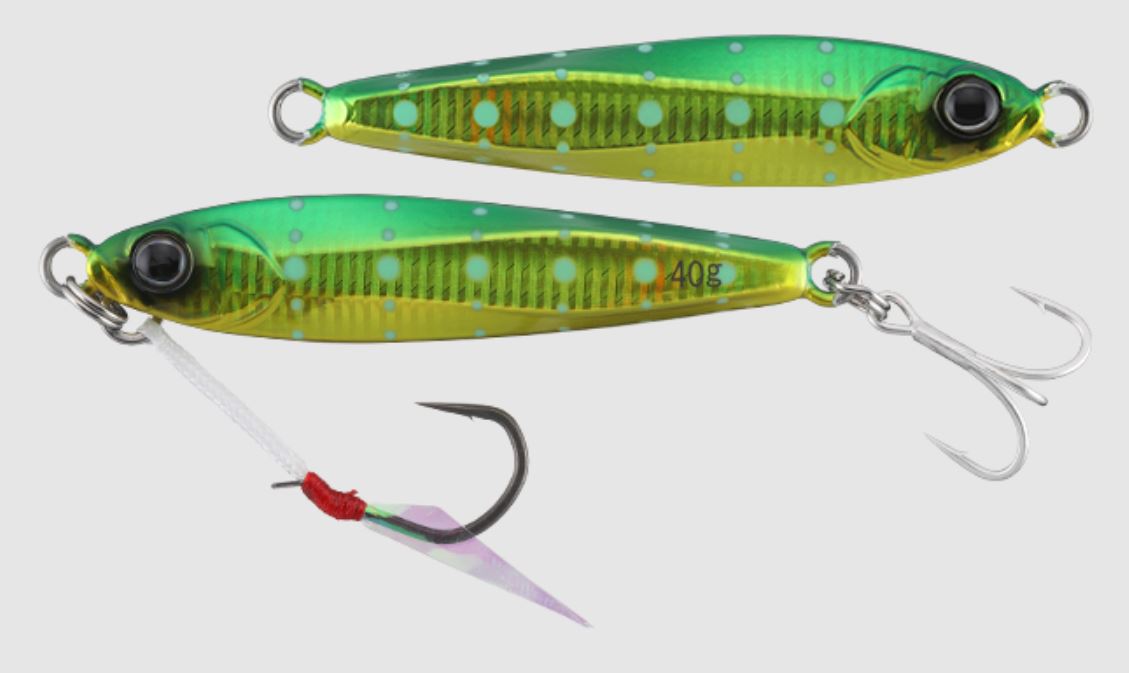 Jackall Metal Jig Big Backer 15 grams Gurikin Glow Dot (2842)