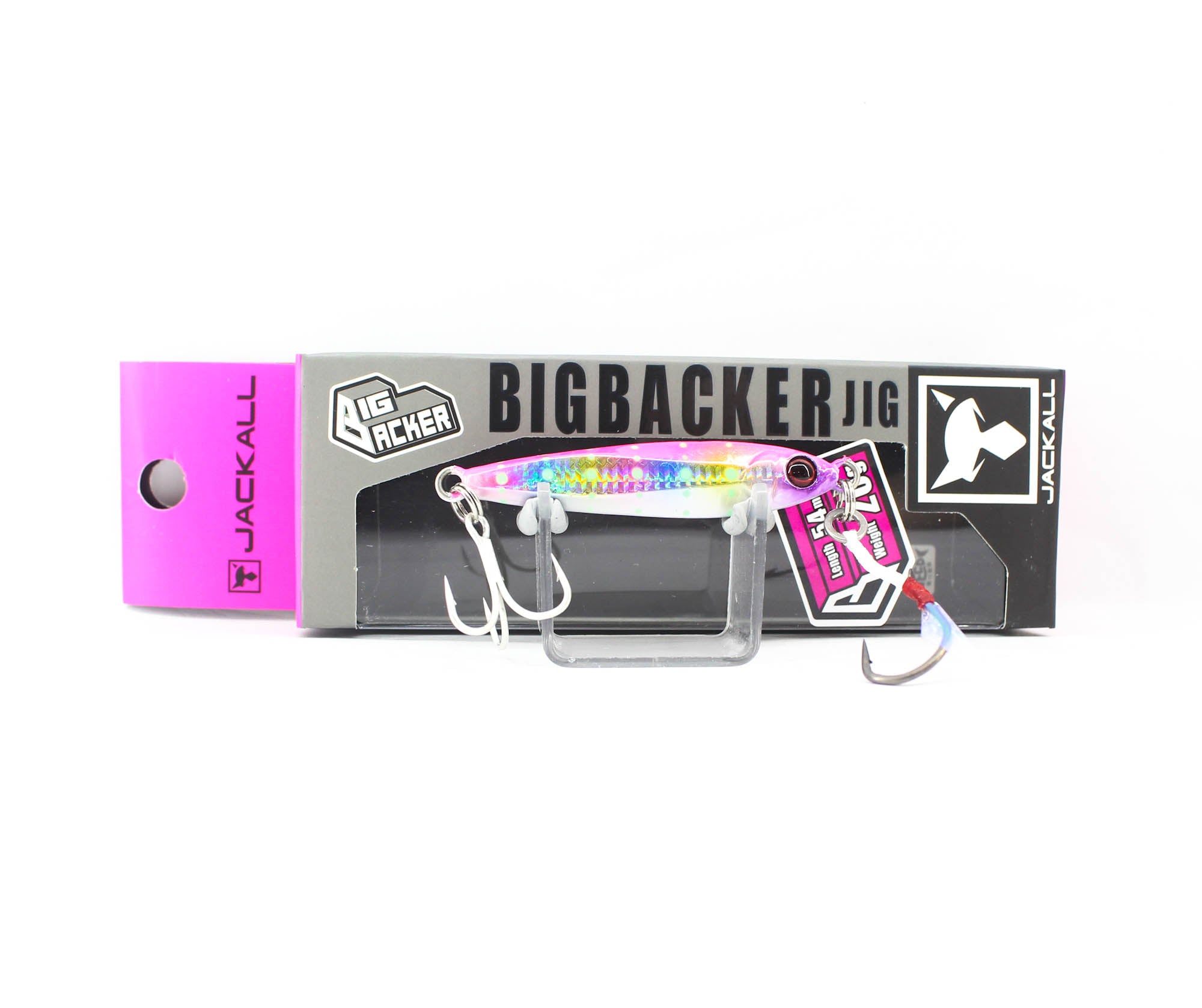 Jackall Metal Jig Big Backer 20 grams Pink Candy Glow Dot (2866)