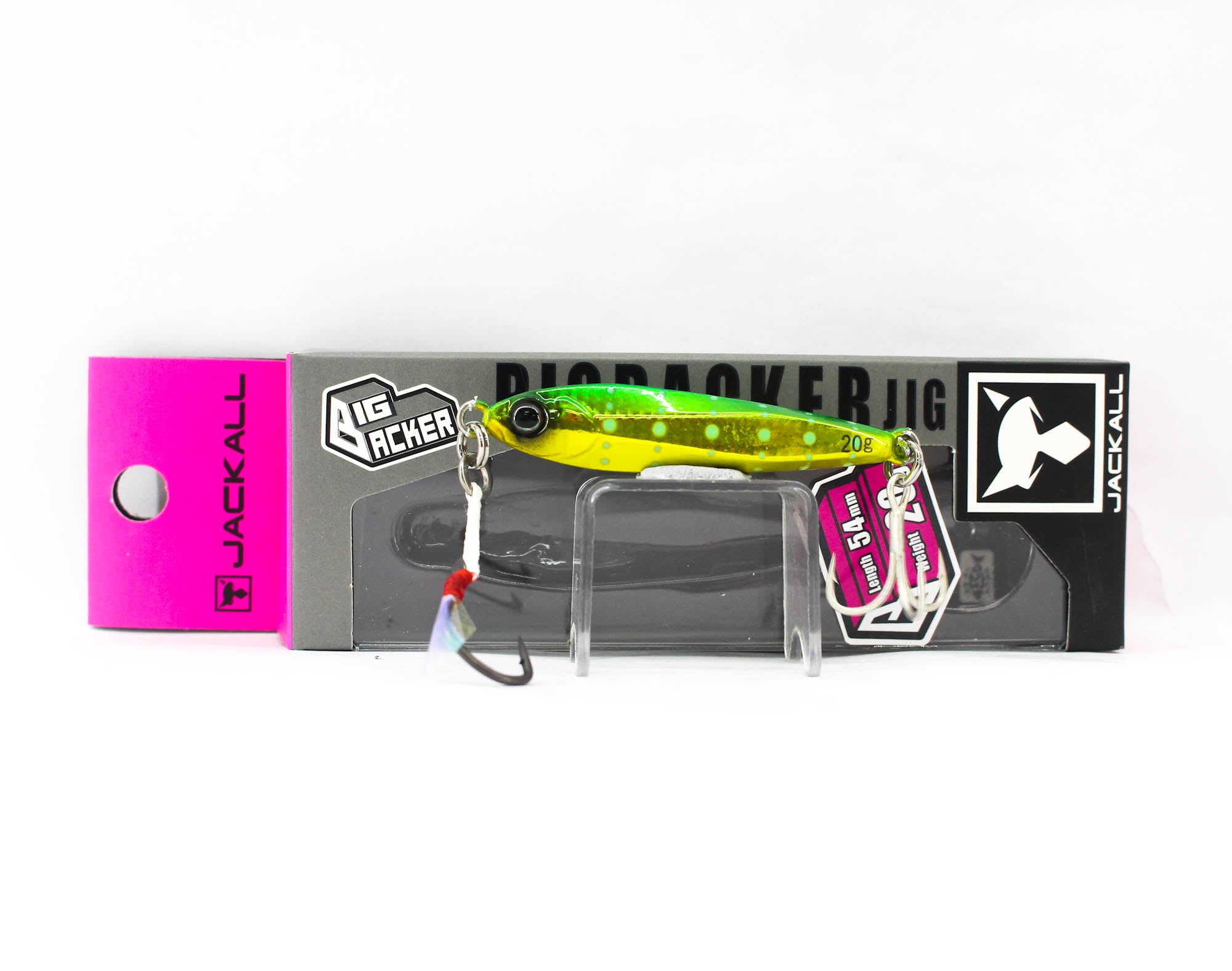 Jackall Metal Jig Big Backer 20 grams Gurikin Glow Dot (2873)