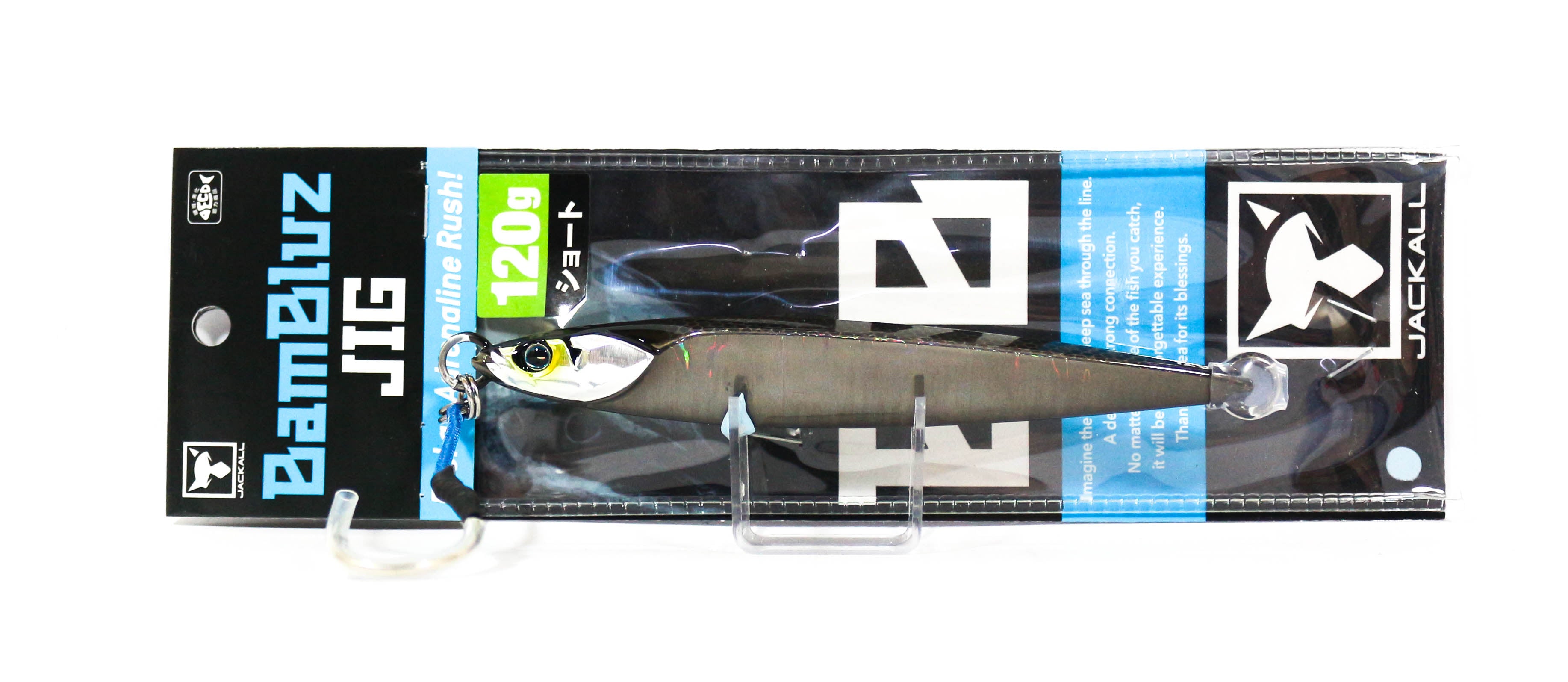 Jackall Metal Jig Bambluz Short 120 grams Gray Metallic Magma (3061)