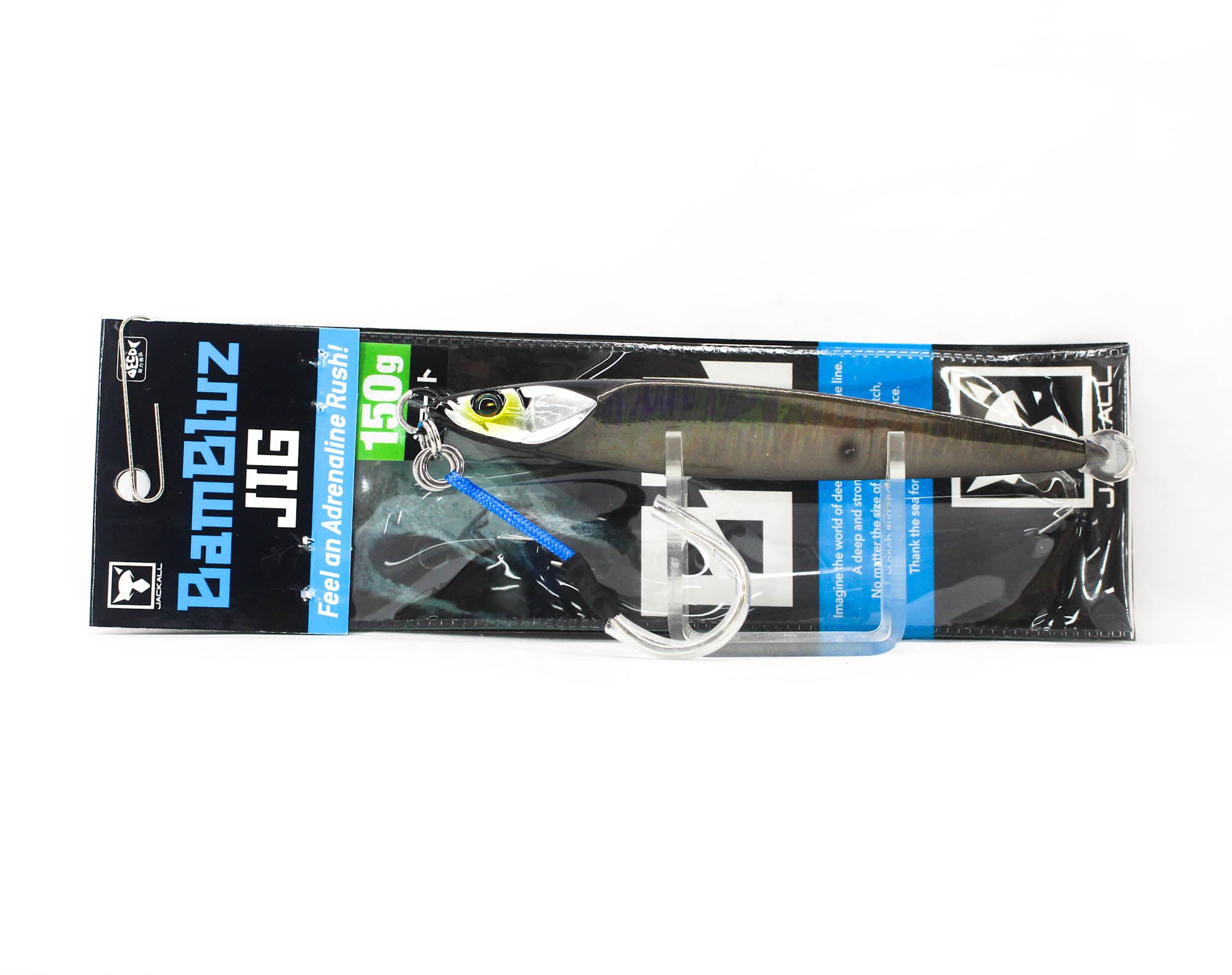 Jackall Metal Jig Bambluz Short 150 grams Gray Metallic Magma (3146)