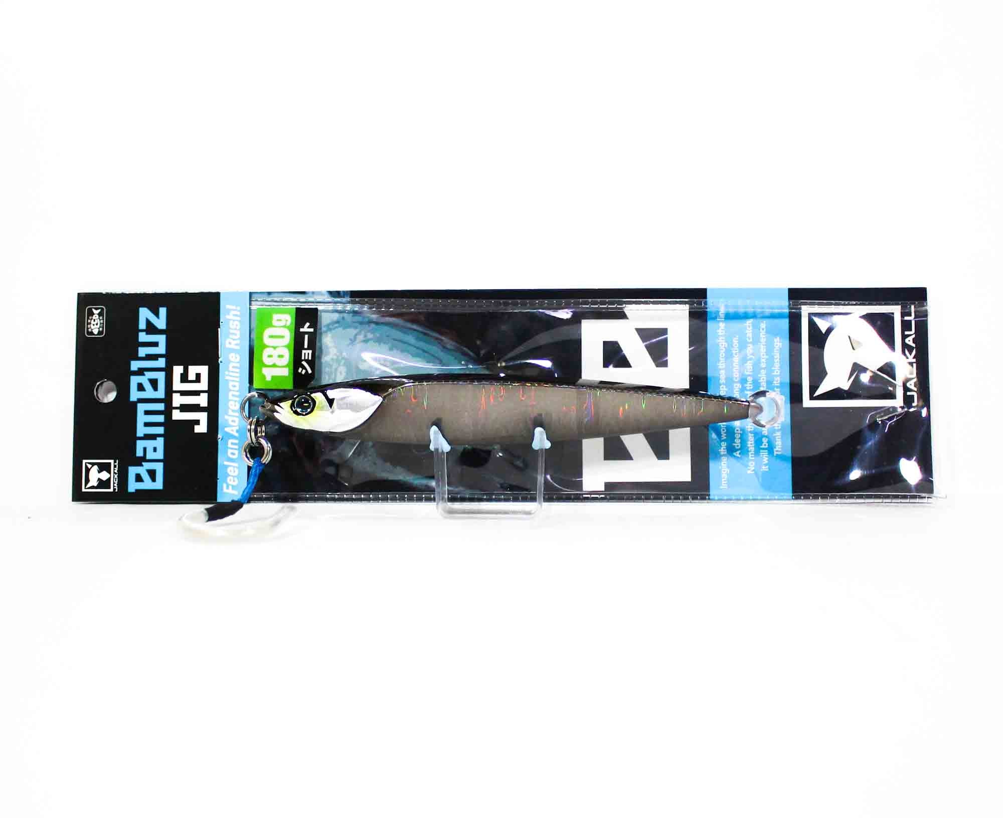 Jackall Metal Jig Bambluz Short 180 grams Gray Metallic Magma (3221)