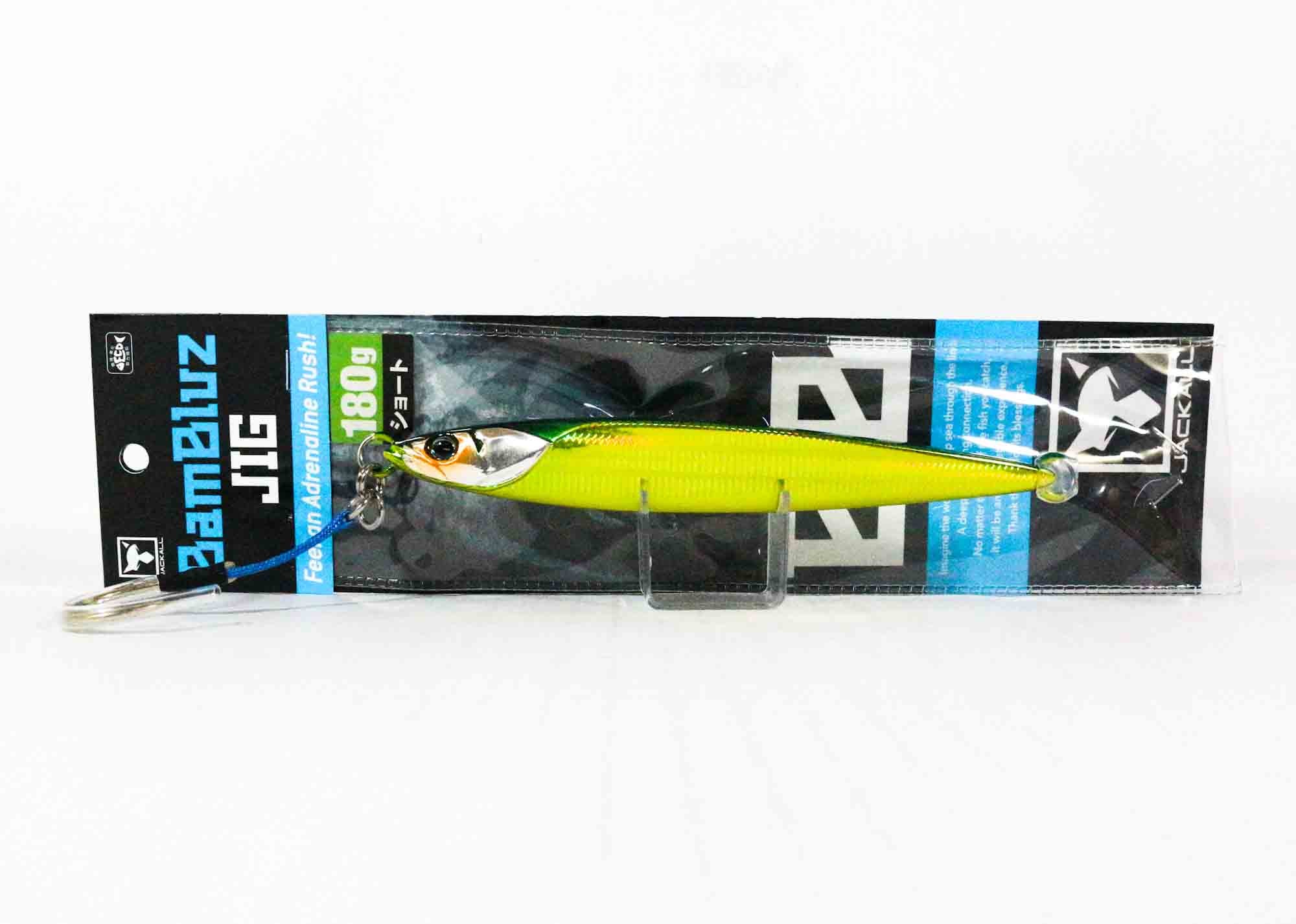 Jackall Metal Jig Bambluz Short 180 grams Grikin Slim Border HL (3283)