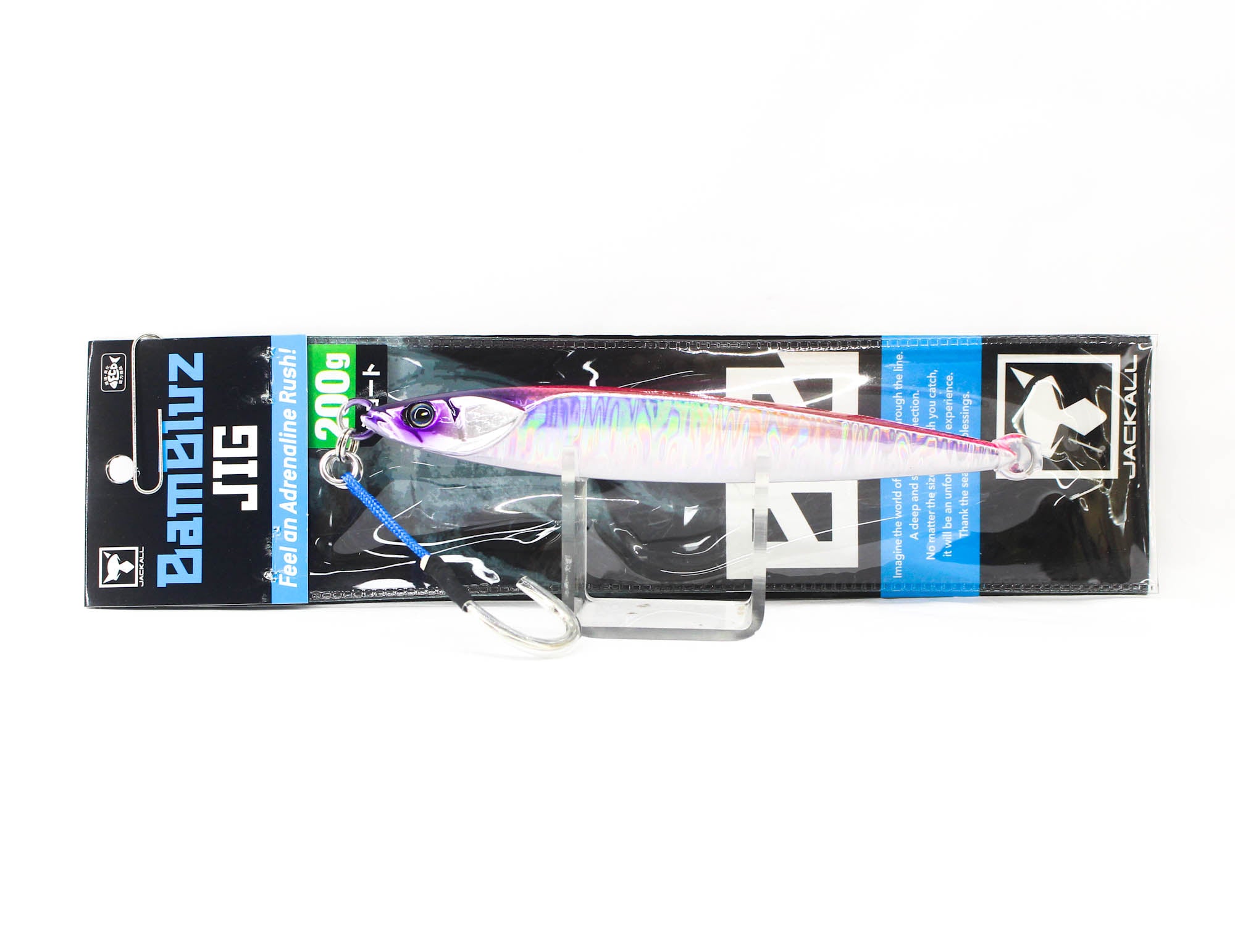Jackall Metal Jig Bambluz Short 200 grams Pink Back Magma (3344)