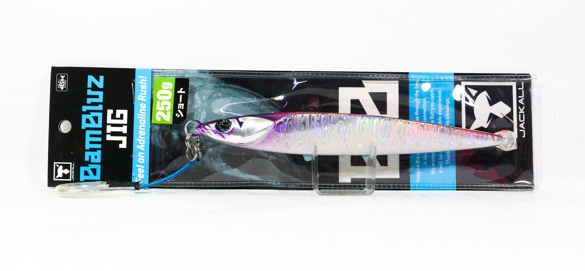 Jackall Metal Jig Bambluz Short 250 grams Pink Back Magma (3429)