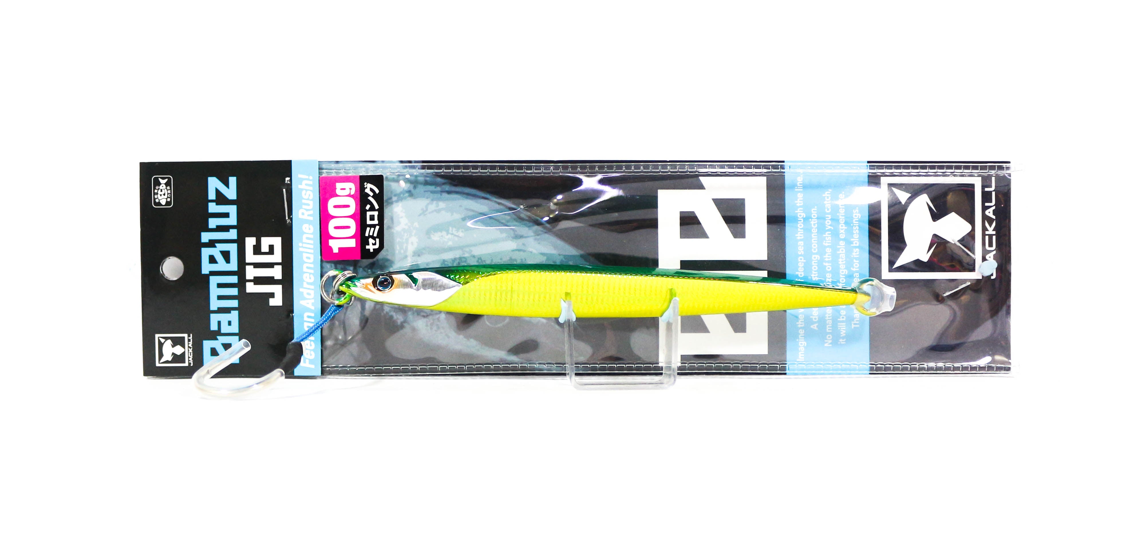 Jackall Metal Jig Bambluz Semi Long 100 grams Griki (3511)
