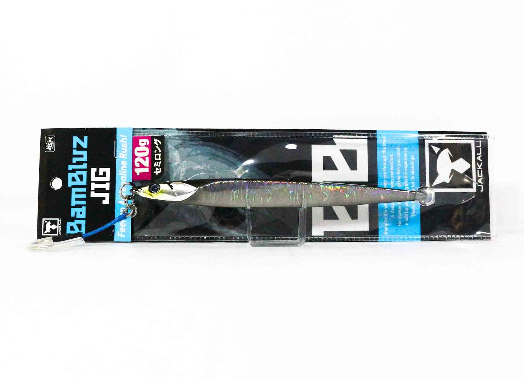 Jackall Metal Jig Bambluz Semi Long 120 grams Gray Metallic Magma (3559)