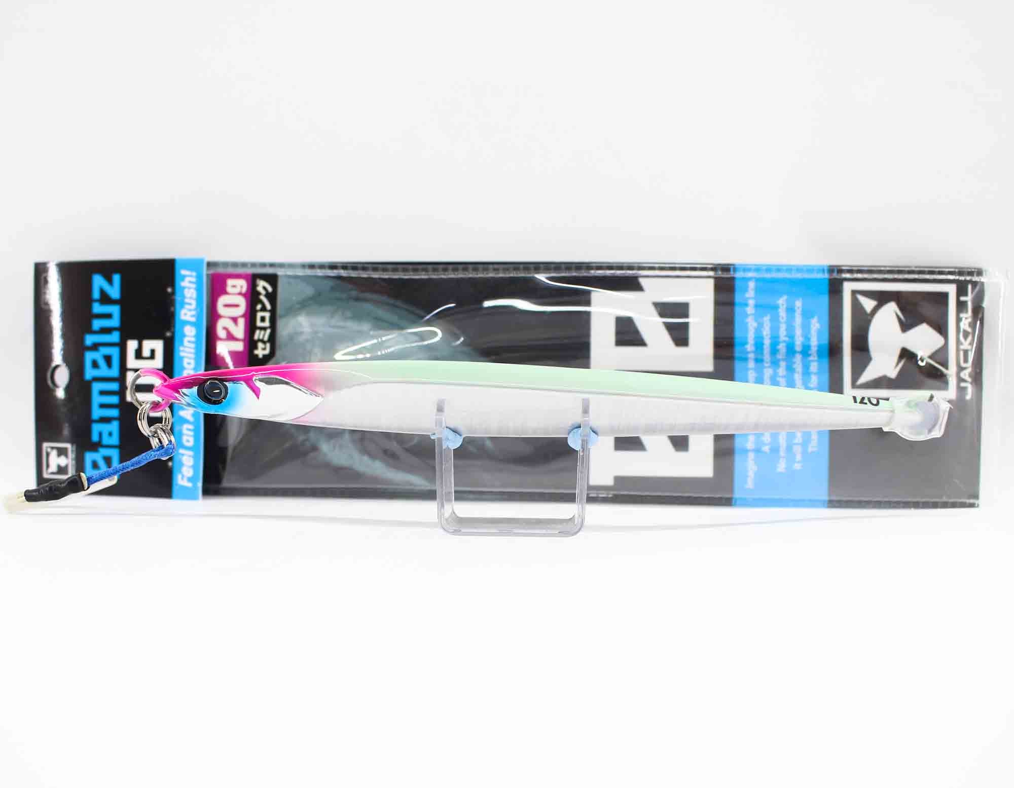 Jackall Metal Jig Bambluz Semi Long 120 grams Glow Magma (3566)