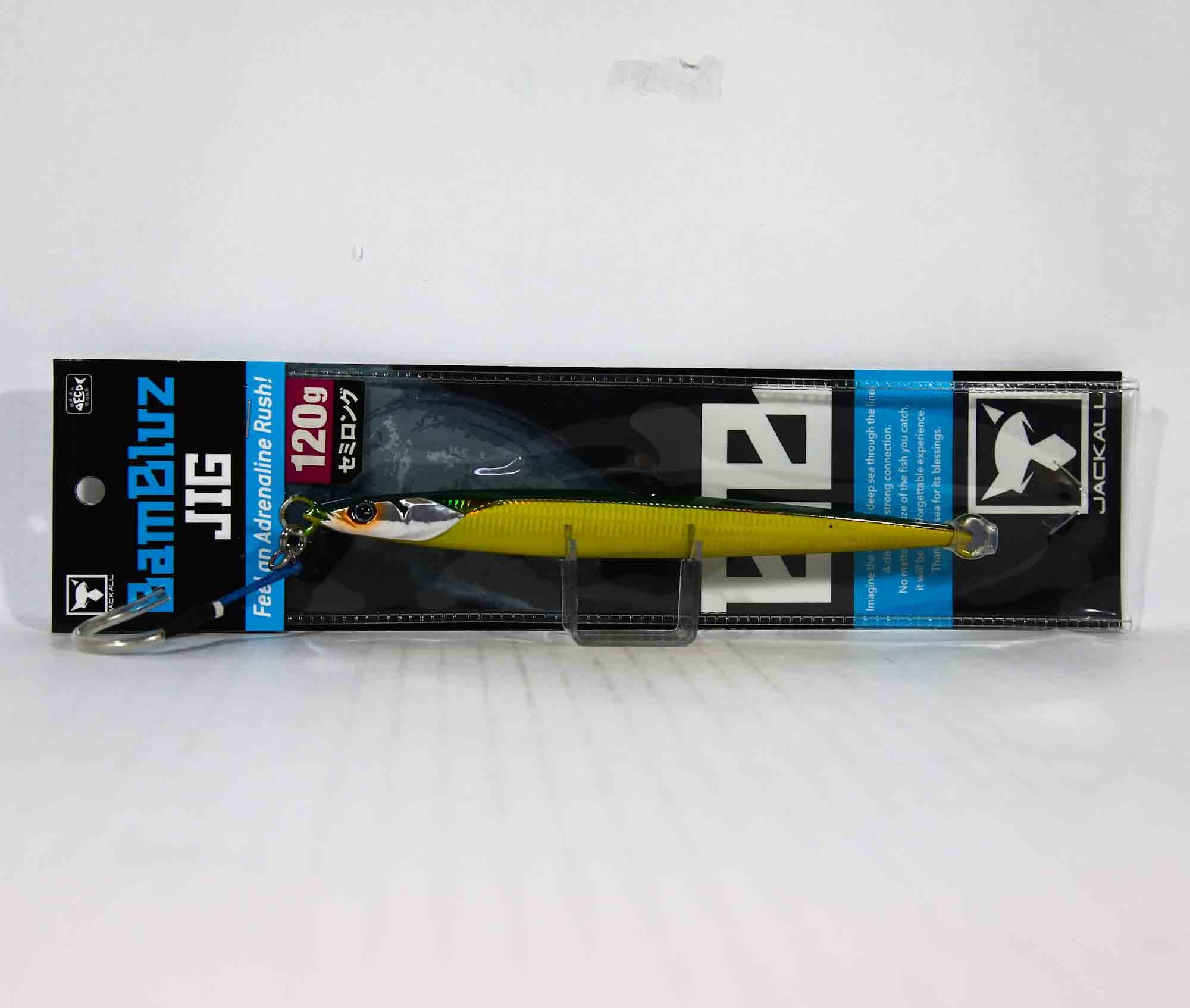 Jackall Metal Jig Bambluz Semi Long 120 grams Grikin (3597)