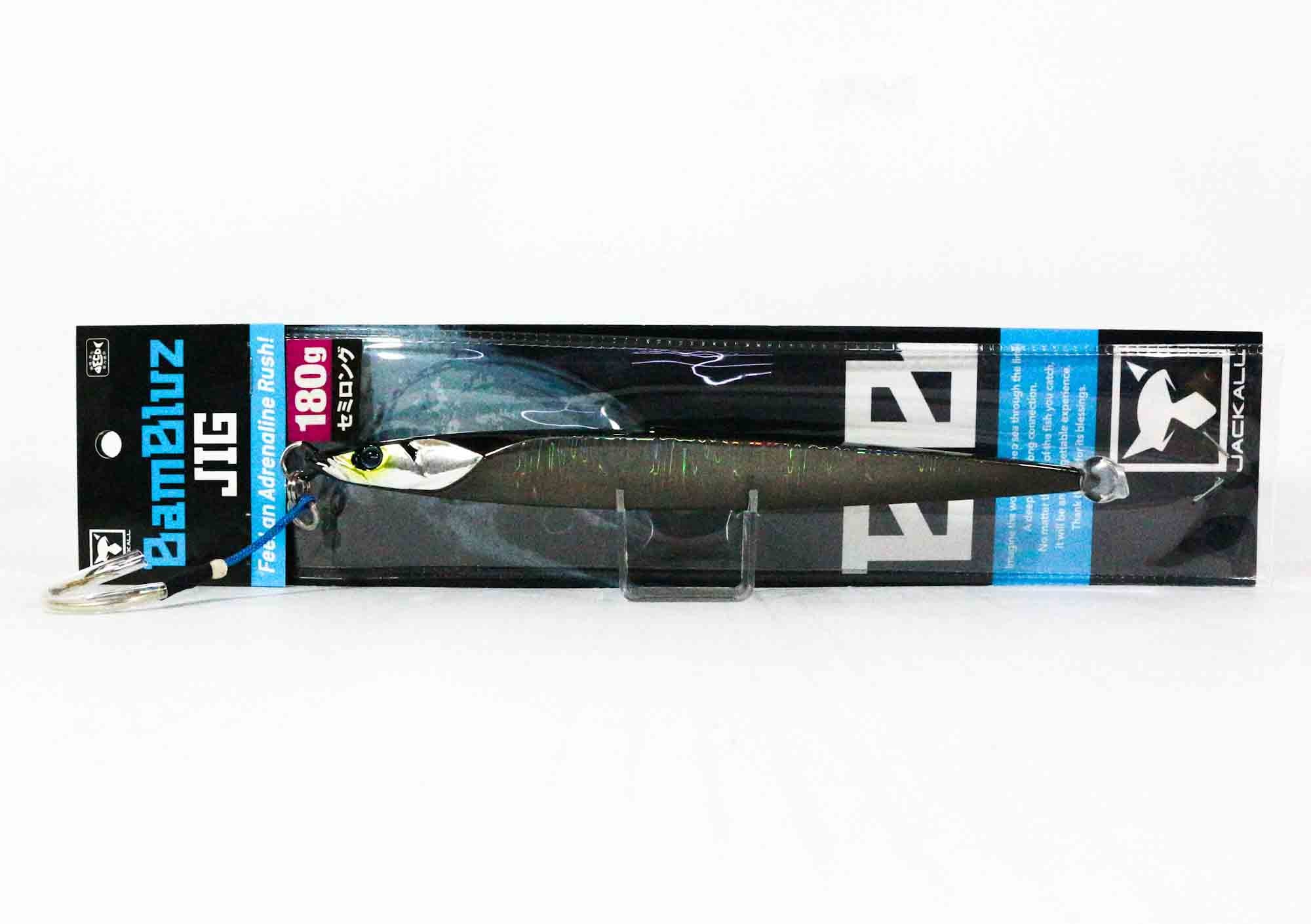 Jackall Metal Jig Bambluz Semi Long 180 grams Gray Metallic Magma (3719)