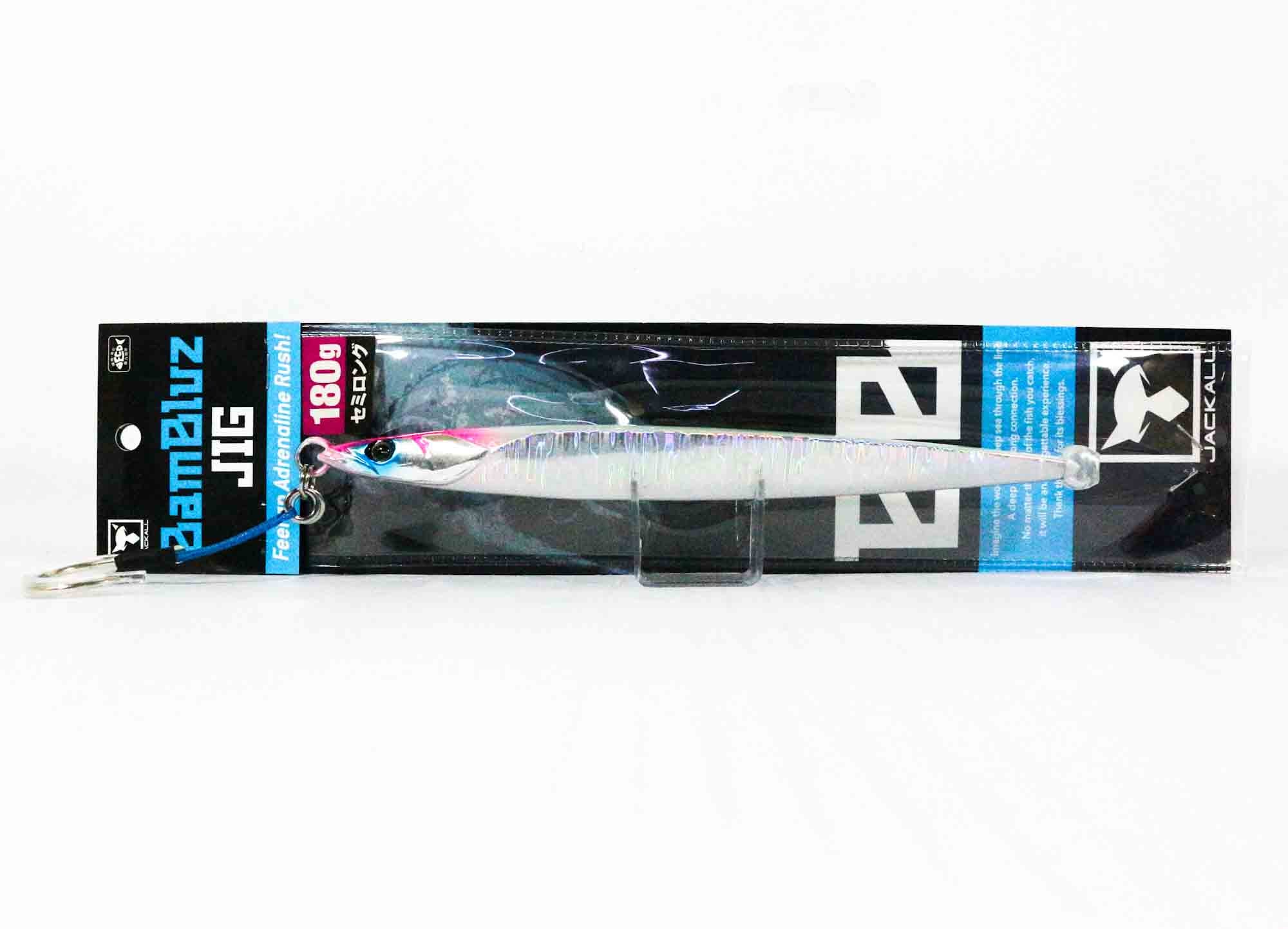 Jackall Metal Jig Bambluz Semi Long 180grams Glow Edge Magma Wave HL (3726)