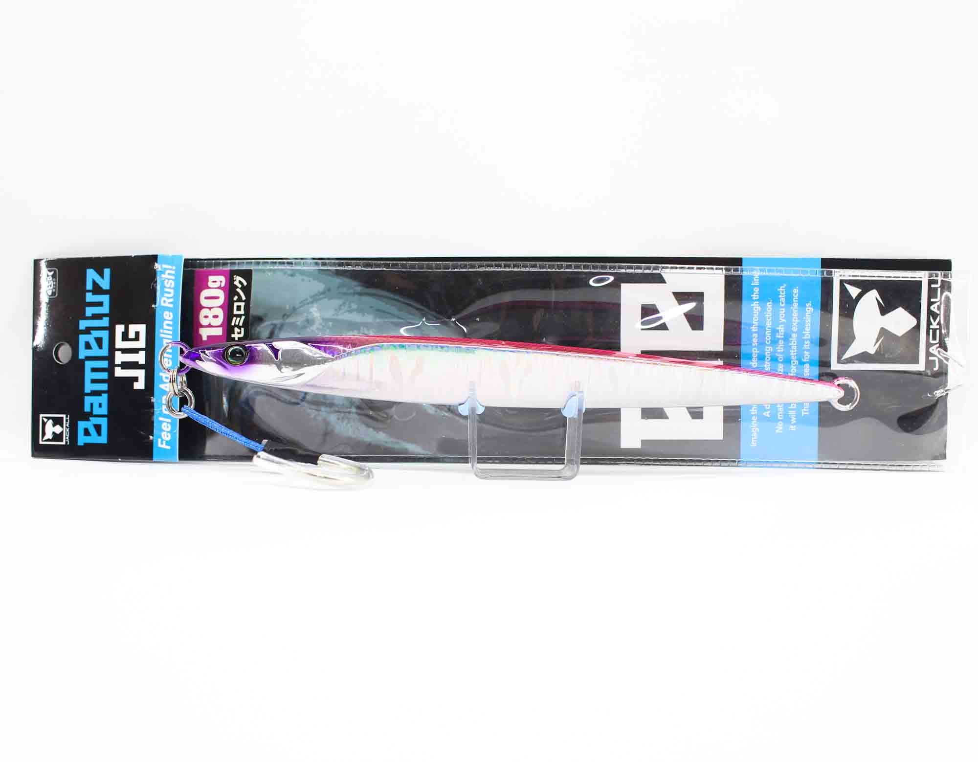 Jackall Metal Jig Bambluz Semi Long 180 grams Pink Back Magma (3740)