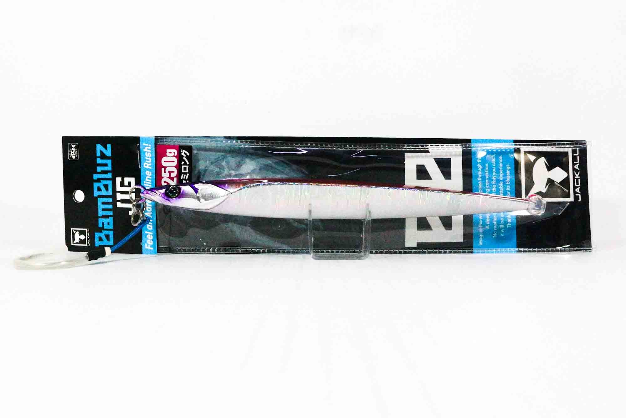Jackall Metal Jig Bambluz Semi Long 250 grams Pink Back Magma (3900)