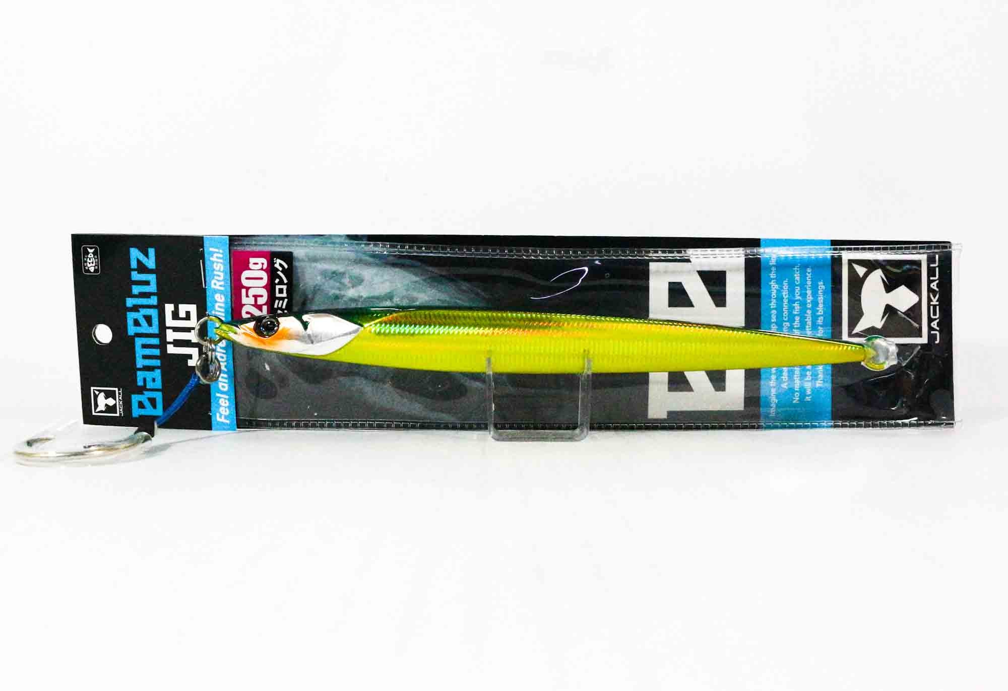 Jackall Metal Jig Bambluz Semi Long 250 grams Grikin Slim Border HL (3917)