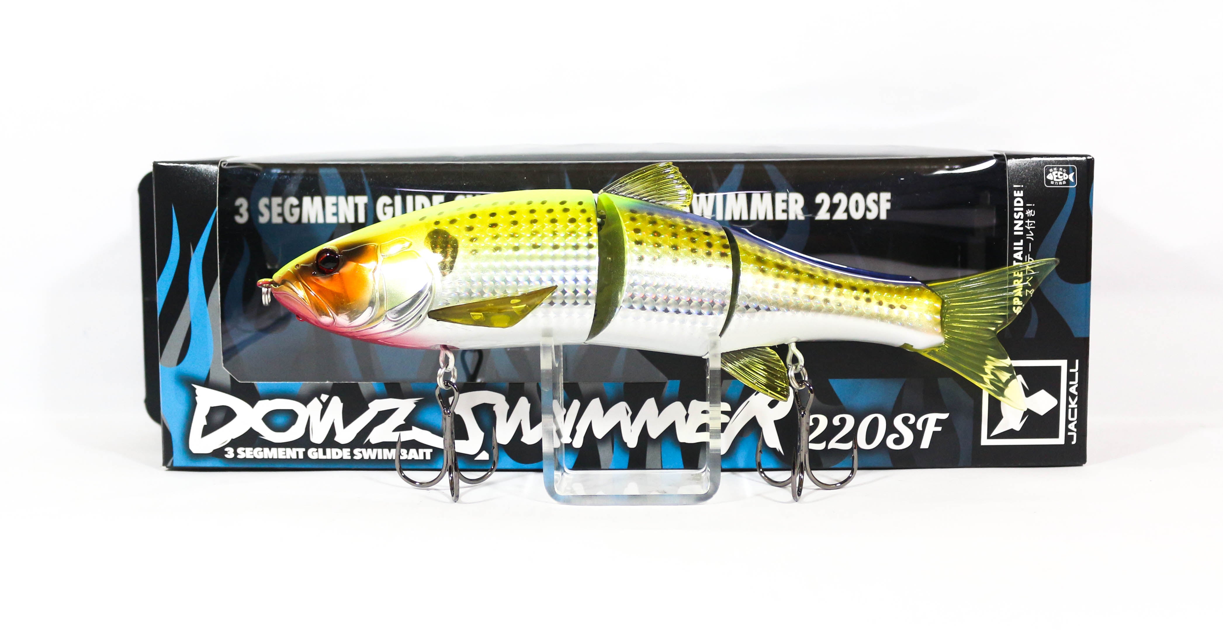 Jackall Dowzswimmer 220 SF Floating Lure Maruhata Chart Head (3948)